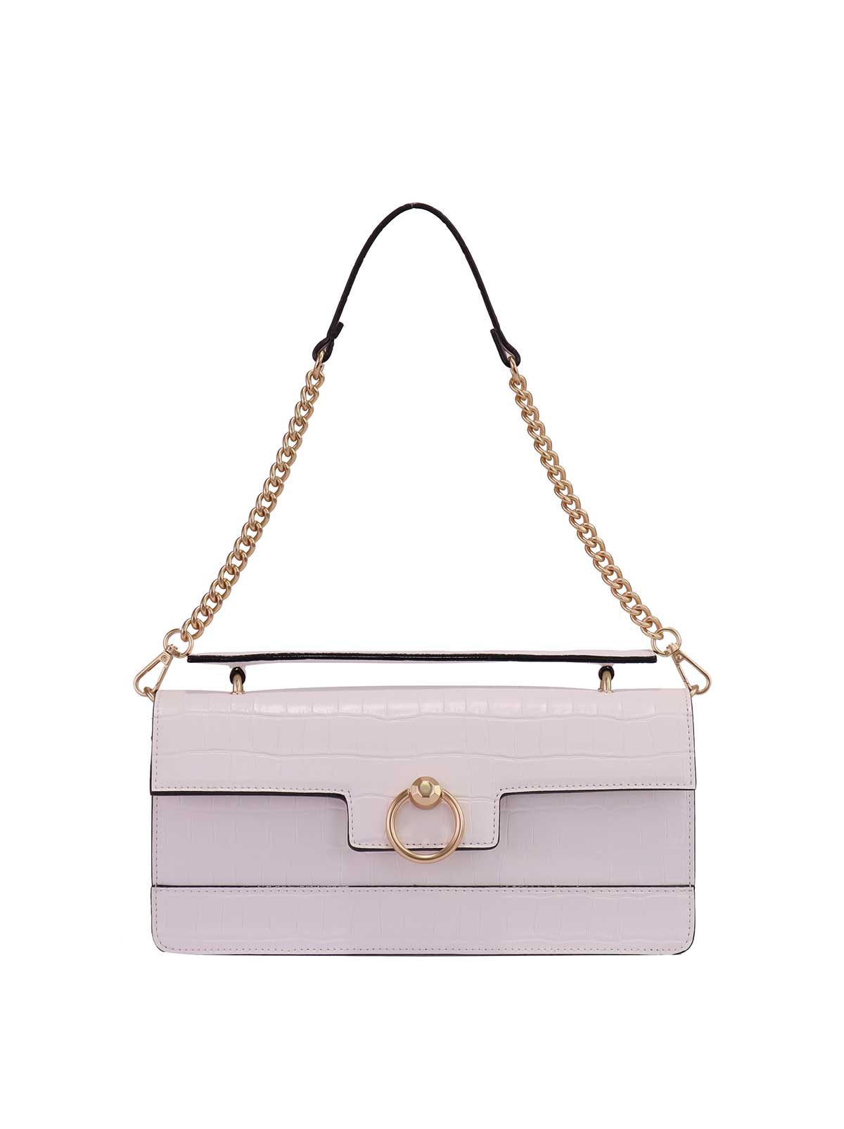 Jessica Simpson Accessories Brooke Clutch in French Latte