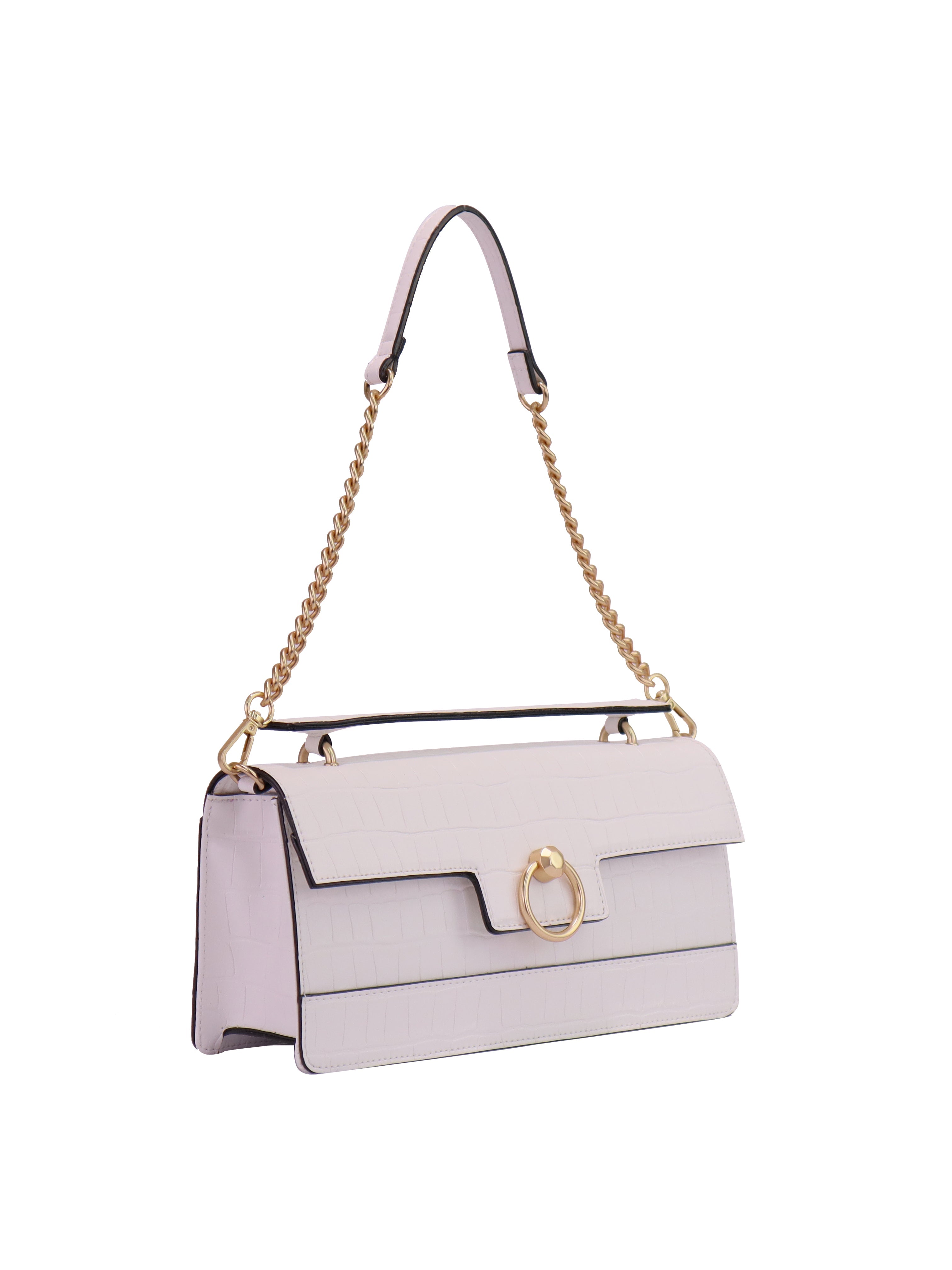Jessica Simpson Accessories Brooke Clutch in French Latte