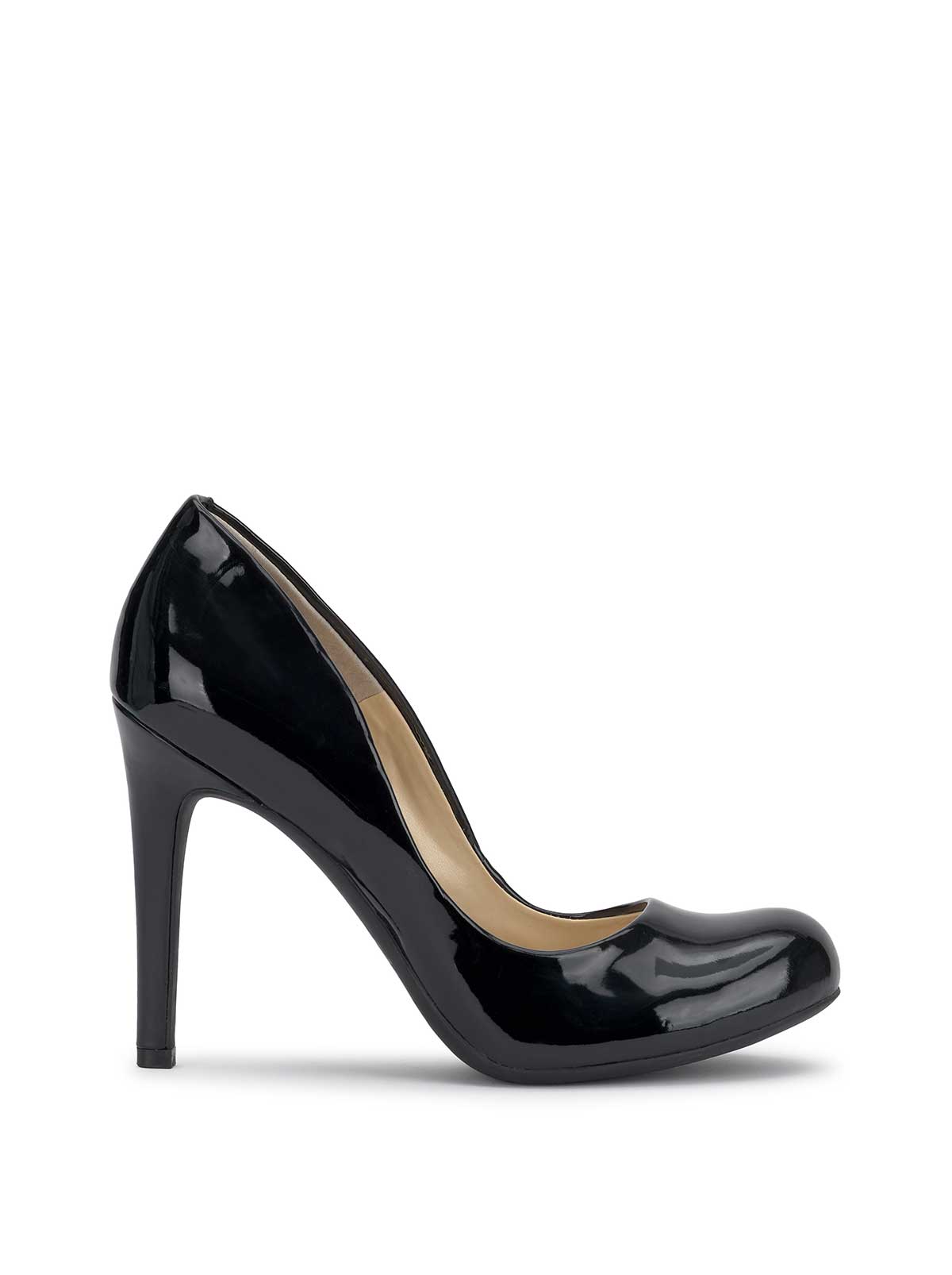 Jessica Simpson Women Calie Pump in Black Patent