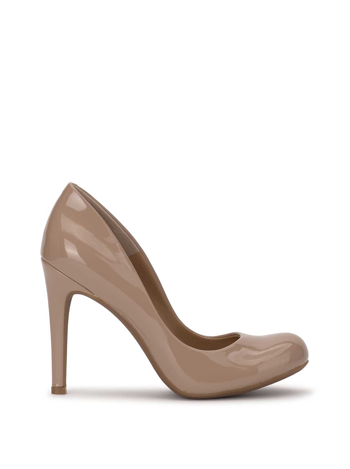 Jessica Simpson Women Calie Pump in Patent Chai Latte