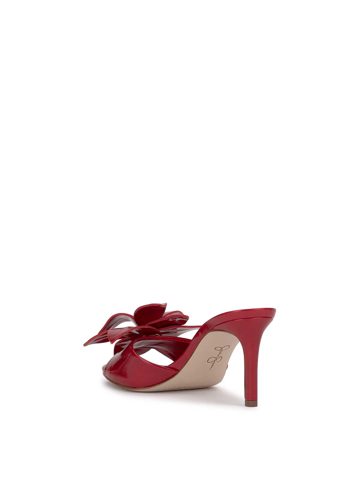 Jessica Simpson Women Percia Slip On Heel in Red Muse