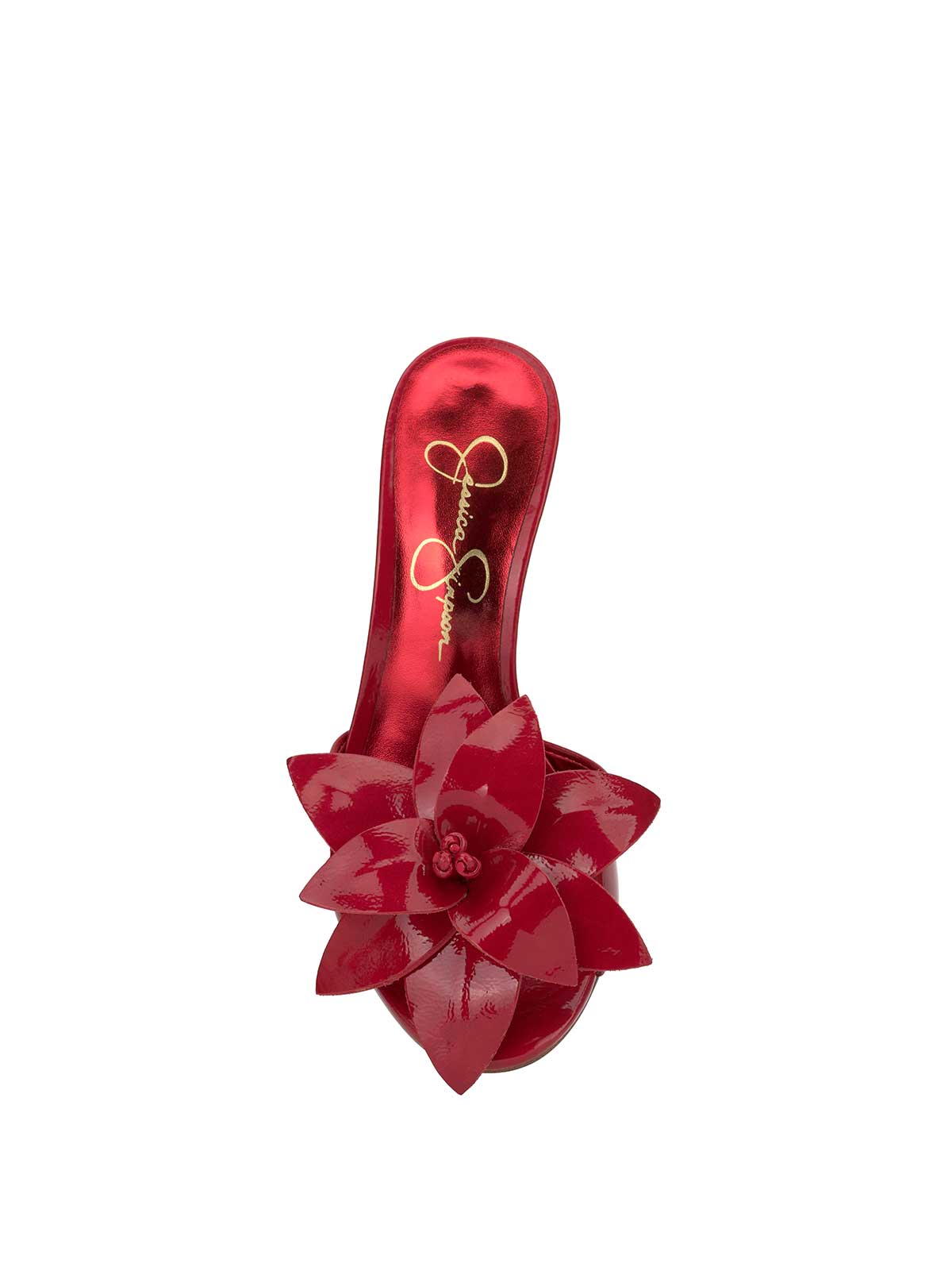 Jessica Simpson Women Percia Slip On Heel in Red Muse