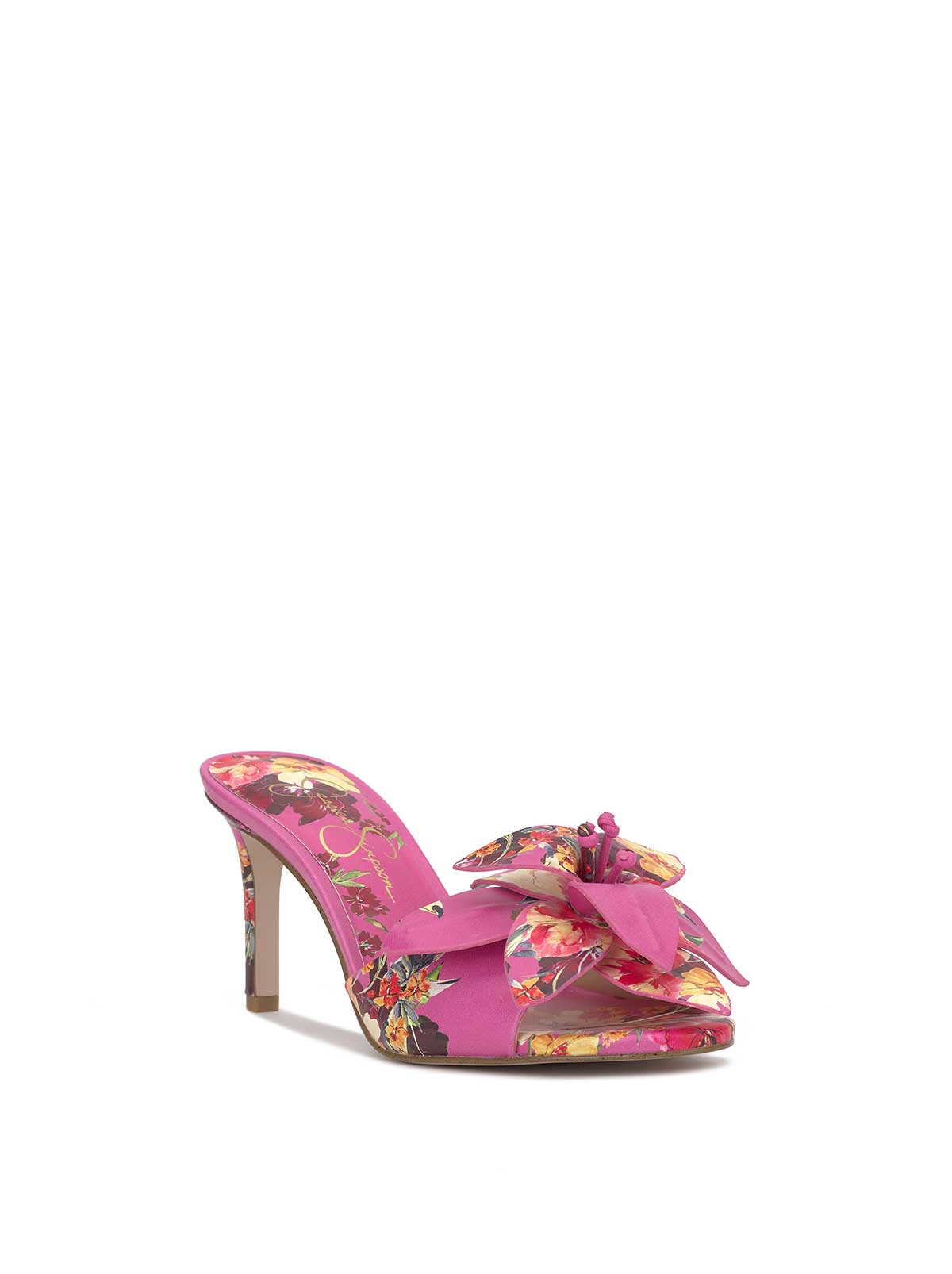 Jessica Simpson Women Percia Slip On Heel in Pink Blossom