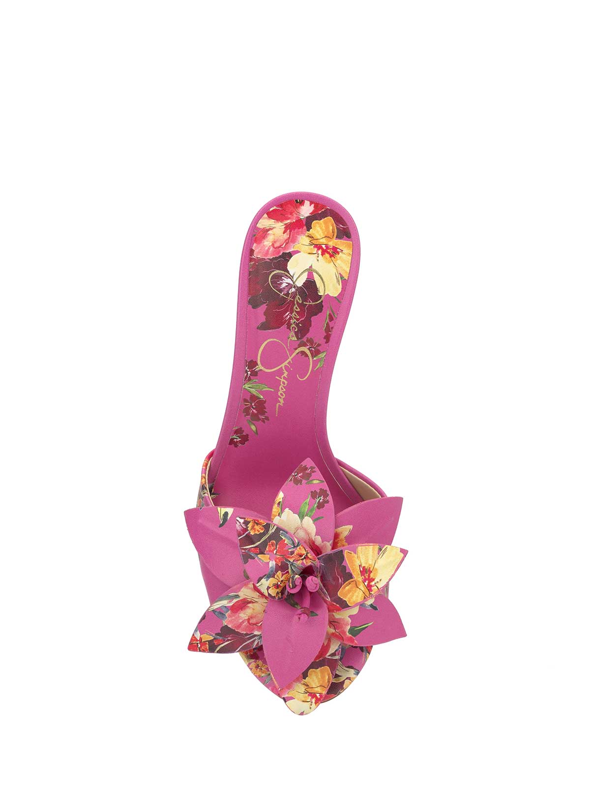 Jessica Simpson Women Percia Slip On Heel in Pink Blossom