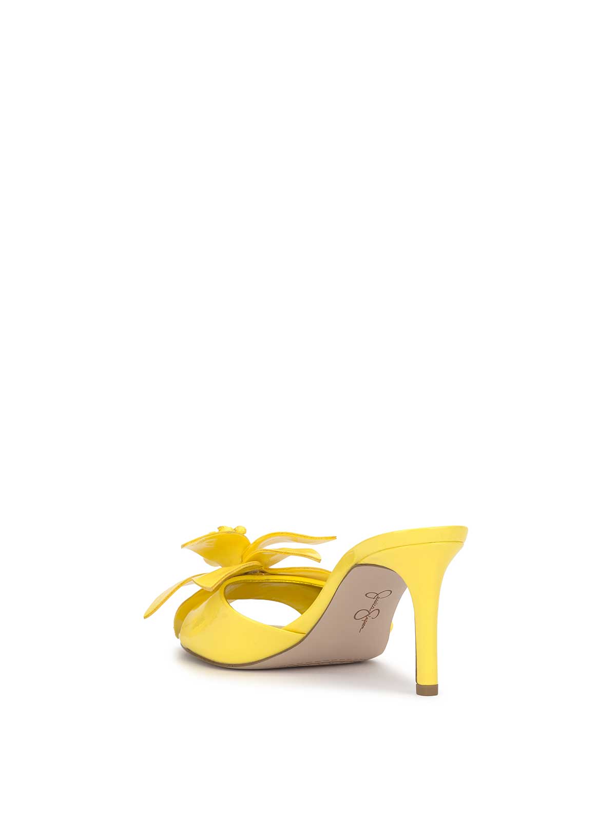 Jessica Simpson Women Percia Slip On Heel in Bright Yellow