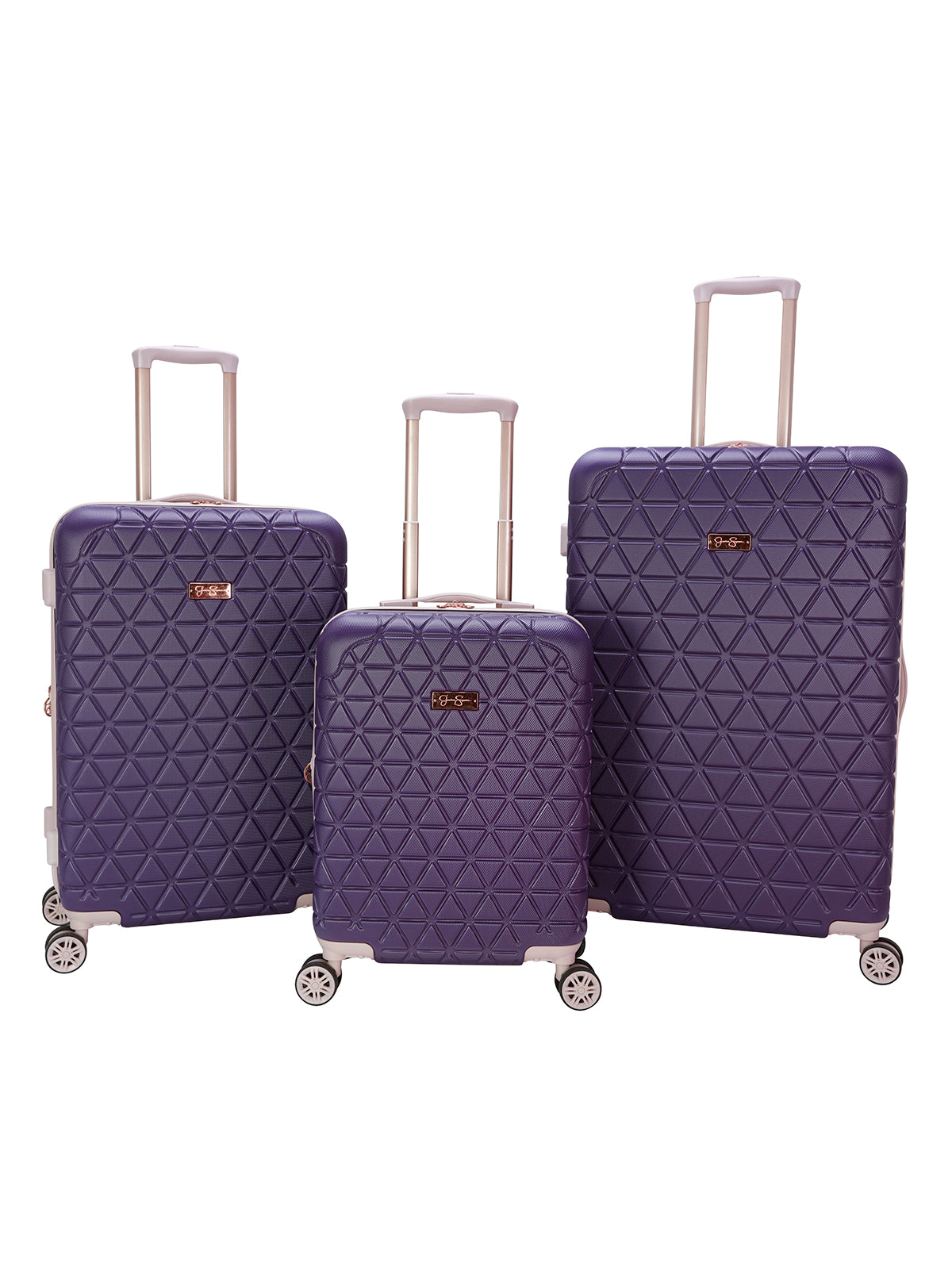 Jessica Simpson Home Dreamer Luggage Collection in Grape
