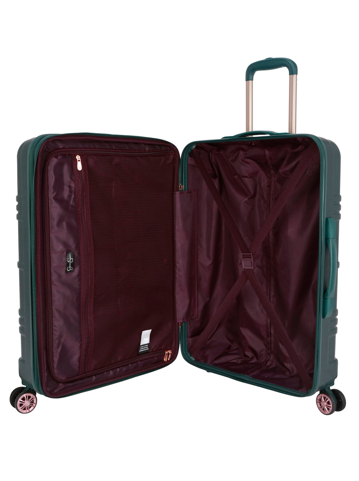 Jessica Simpson Home Jewel Plaid Luggage Collection in Jade