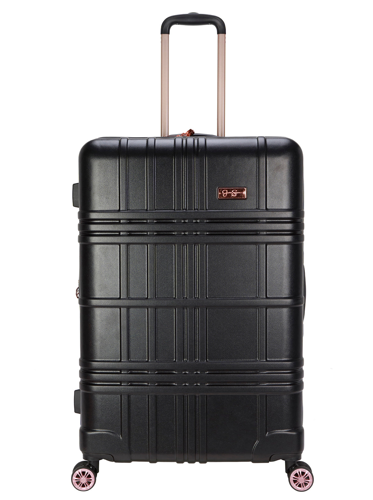 Jessica Simpson Home Jewel Plaid Luggage Collection in Black