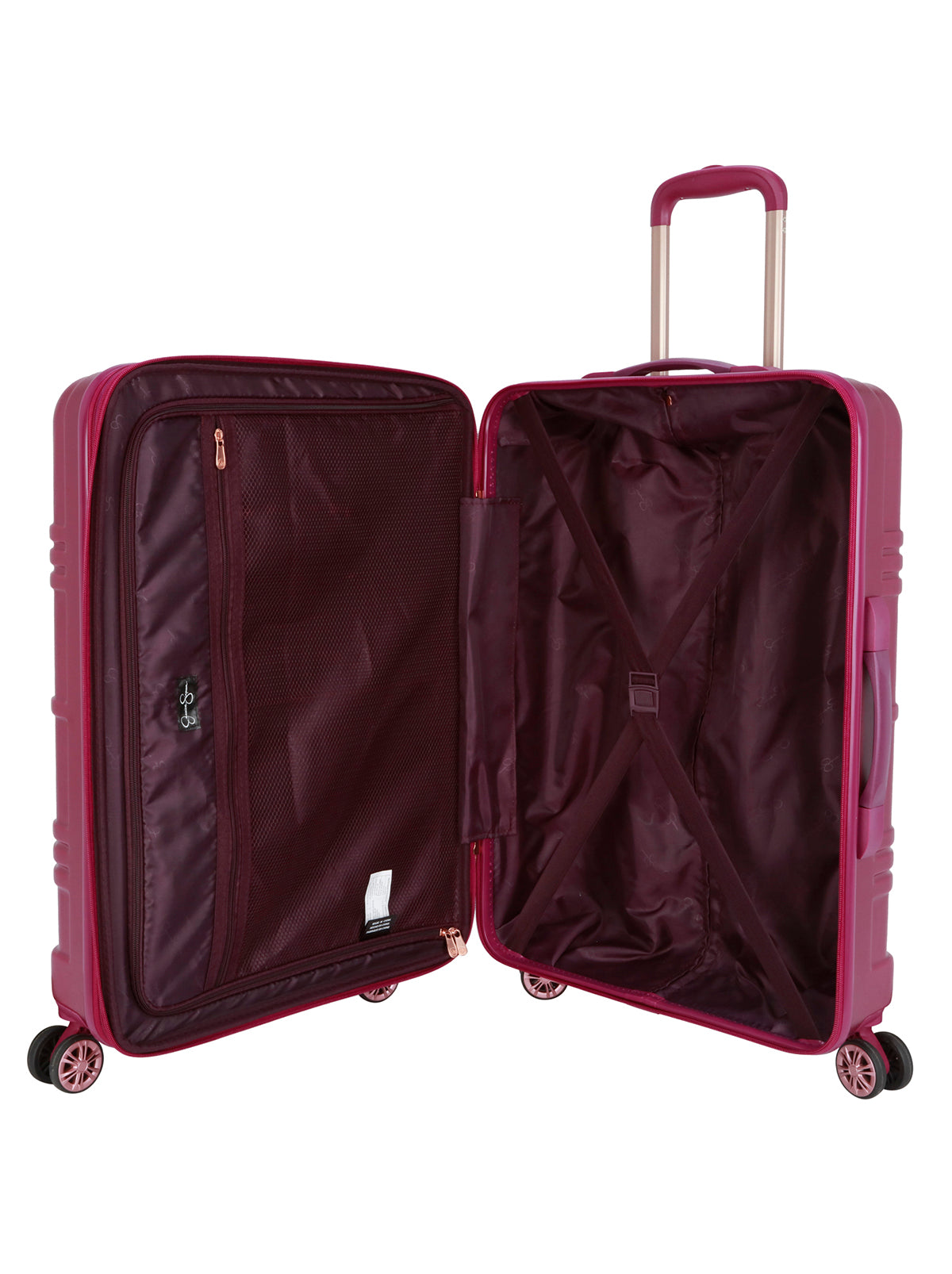Jessica Simpson Home Jewel Plaid Luggage Collection in Violet