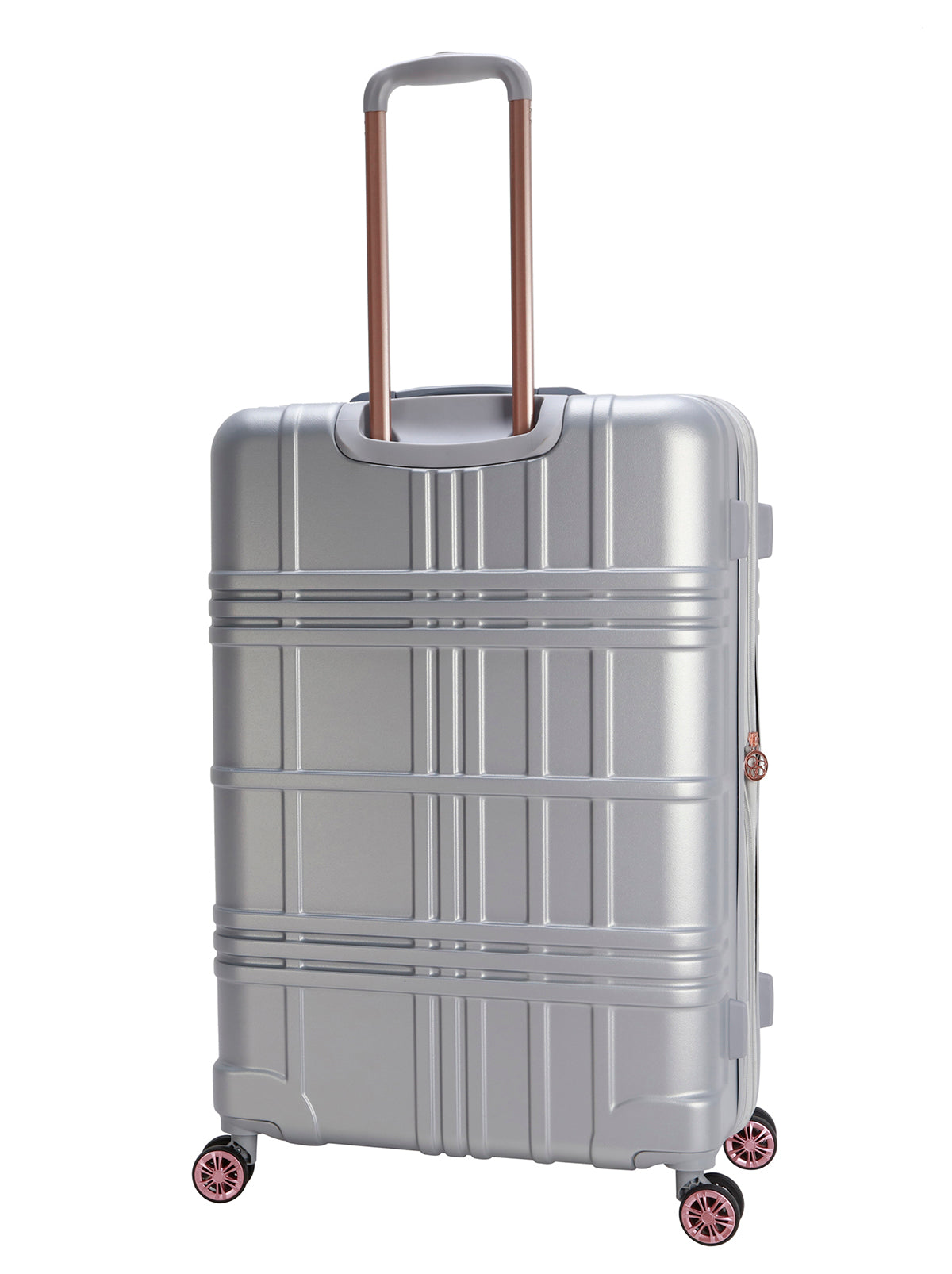 Jessica Simpson Home Jewel Plaid Luggage Collection in Silver
