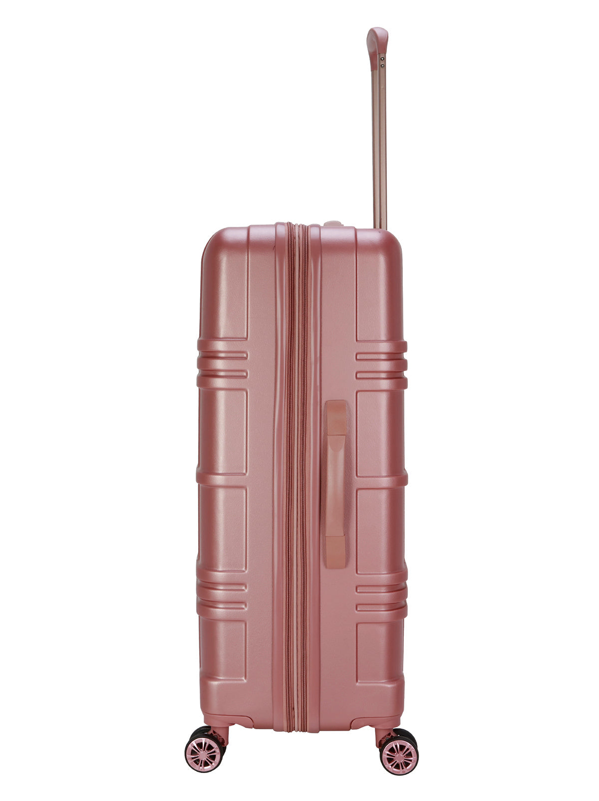 Jessica Simpson Home Jewel Plaid Luggage Collection in Rose Gold