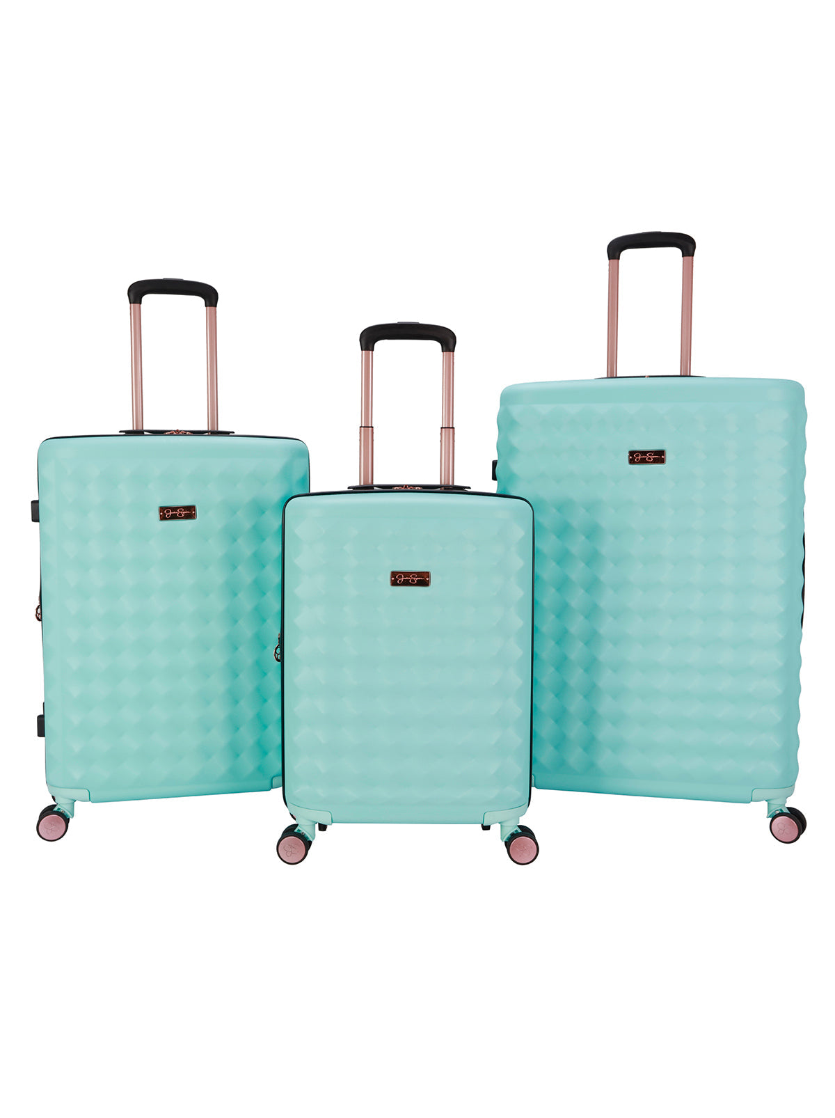 Jessica Simpson Home Vibrance Luggage Collection in Blue Tint
