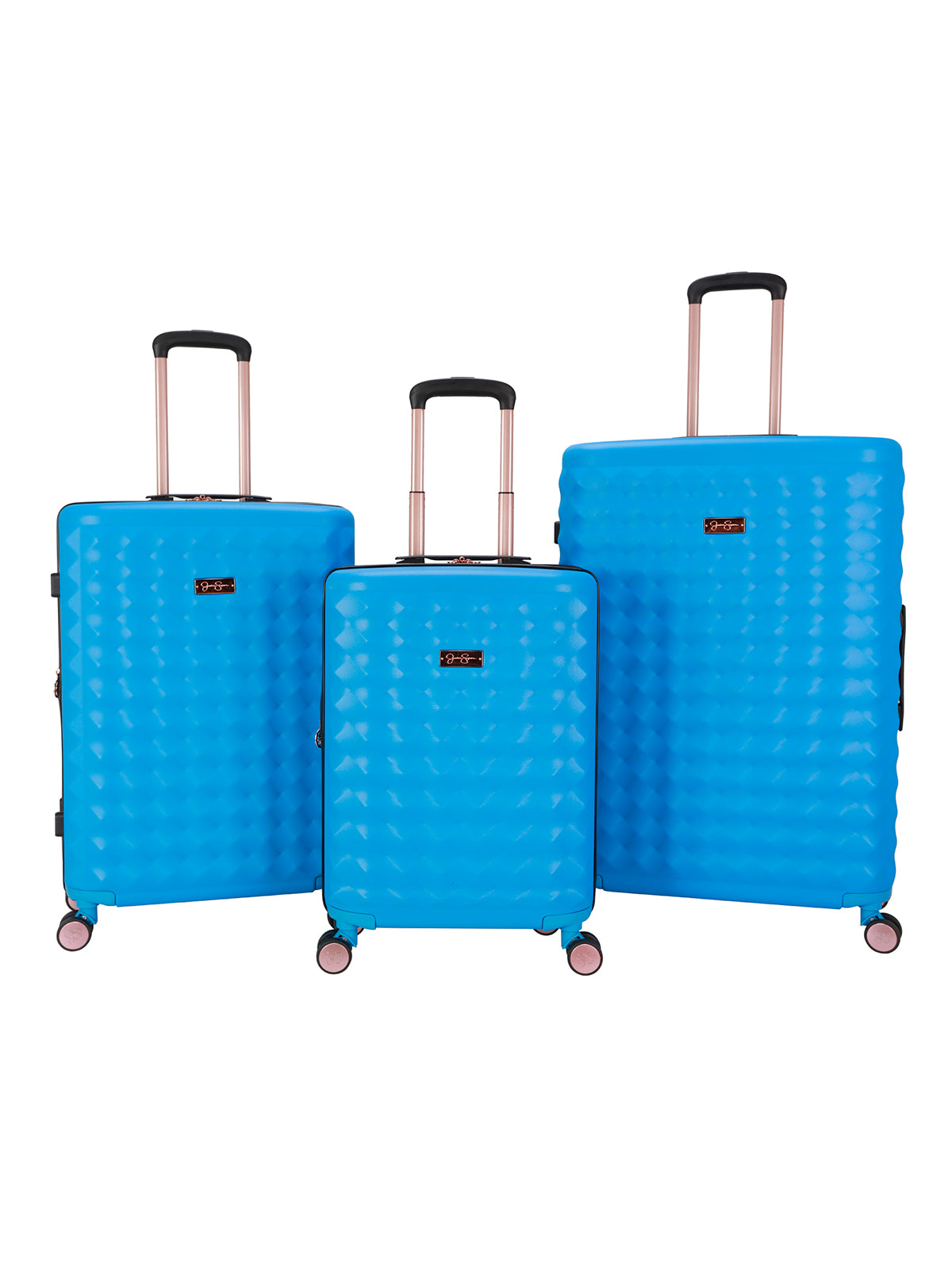 Jessica Simpson Home Vibrance Luggage Collection in Swedish Blue