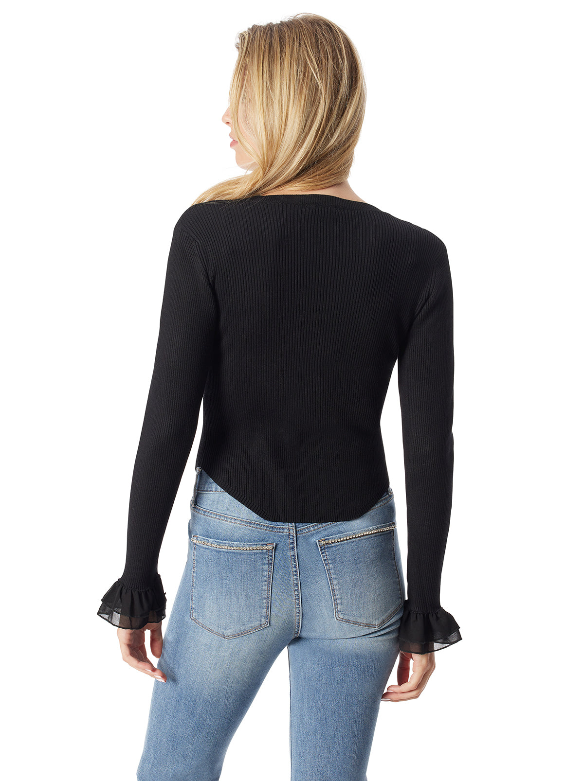 Jessica Simpson Women Nala Sweater in Black
