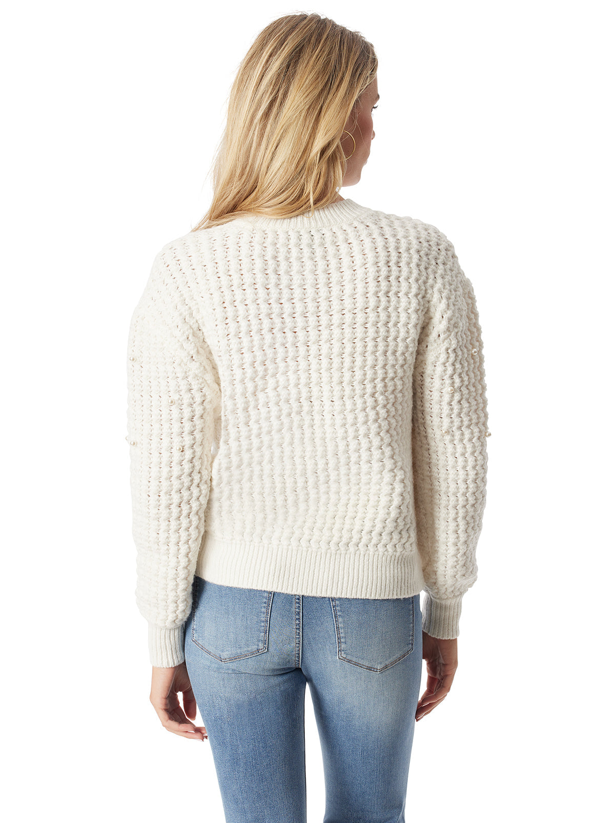 Jessica Simpson Women Kamari Sweater in Gardenia