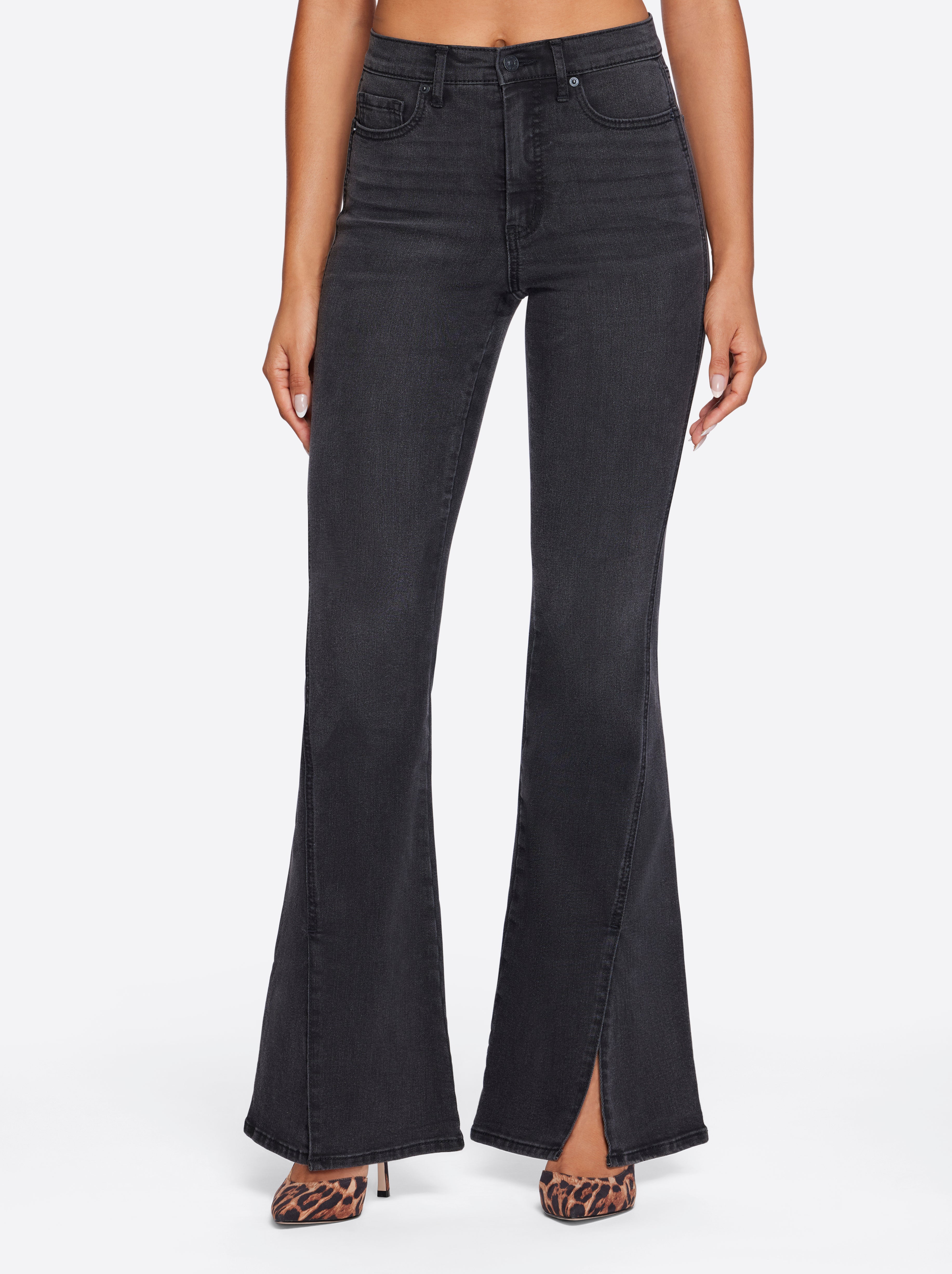Jessica Simpson Women Charmed Flare in Improv