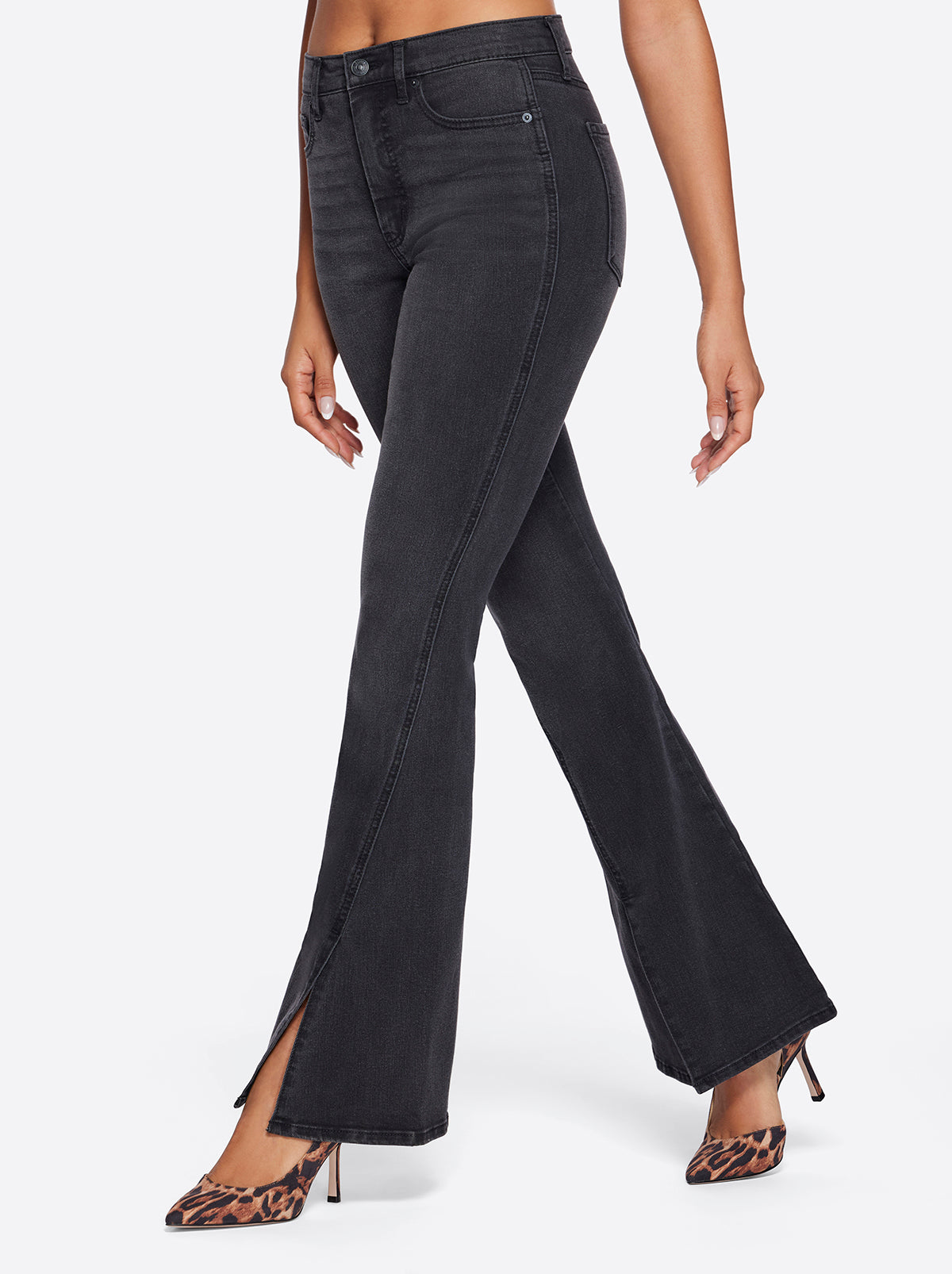 Jessica Simpson Women Charmed Flare in Improv