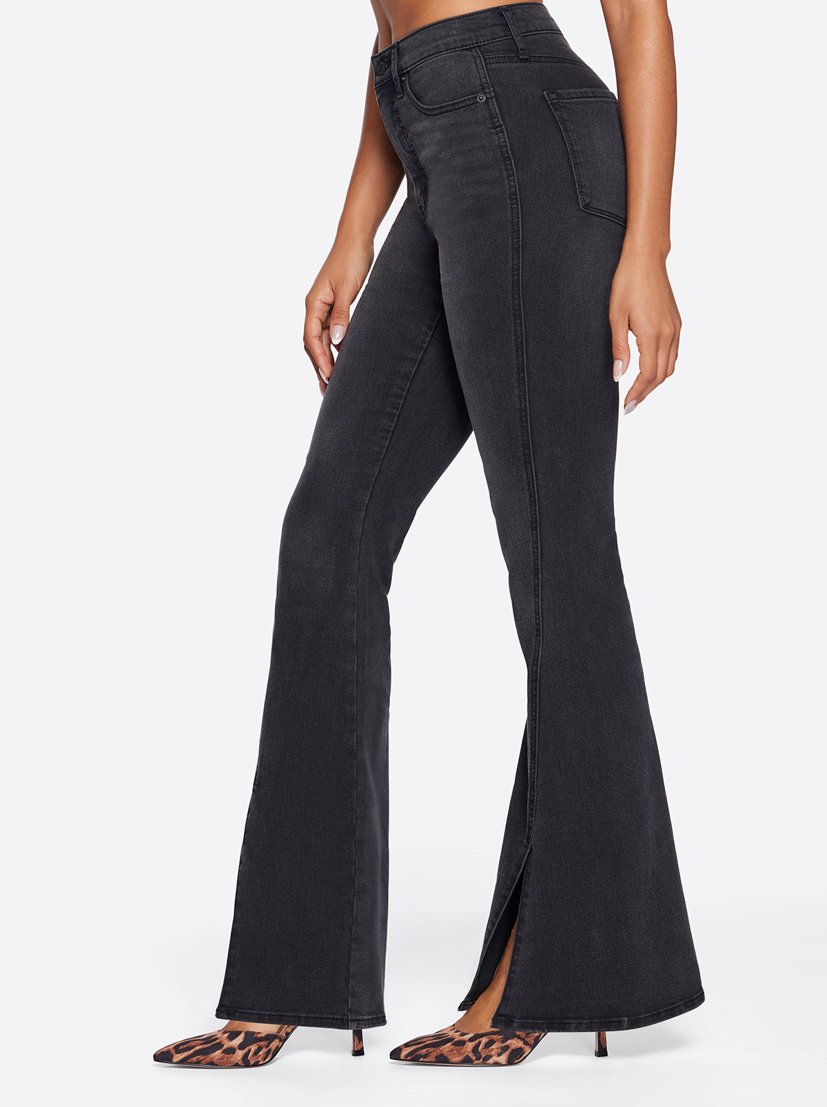 Jessica Simpson Women Charmed Flare in Improv
