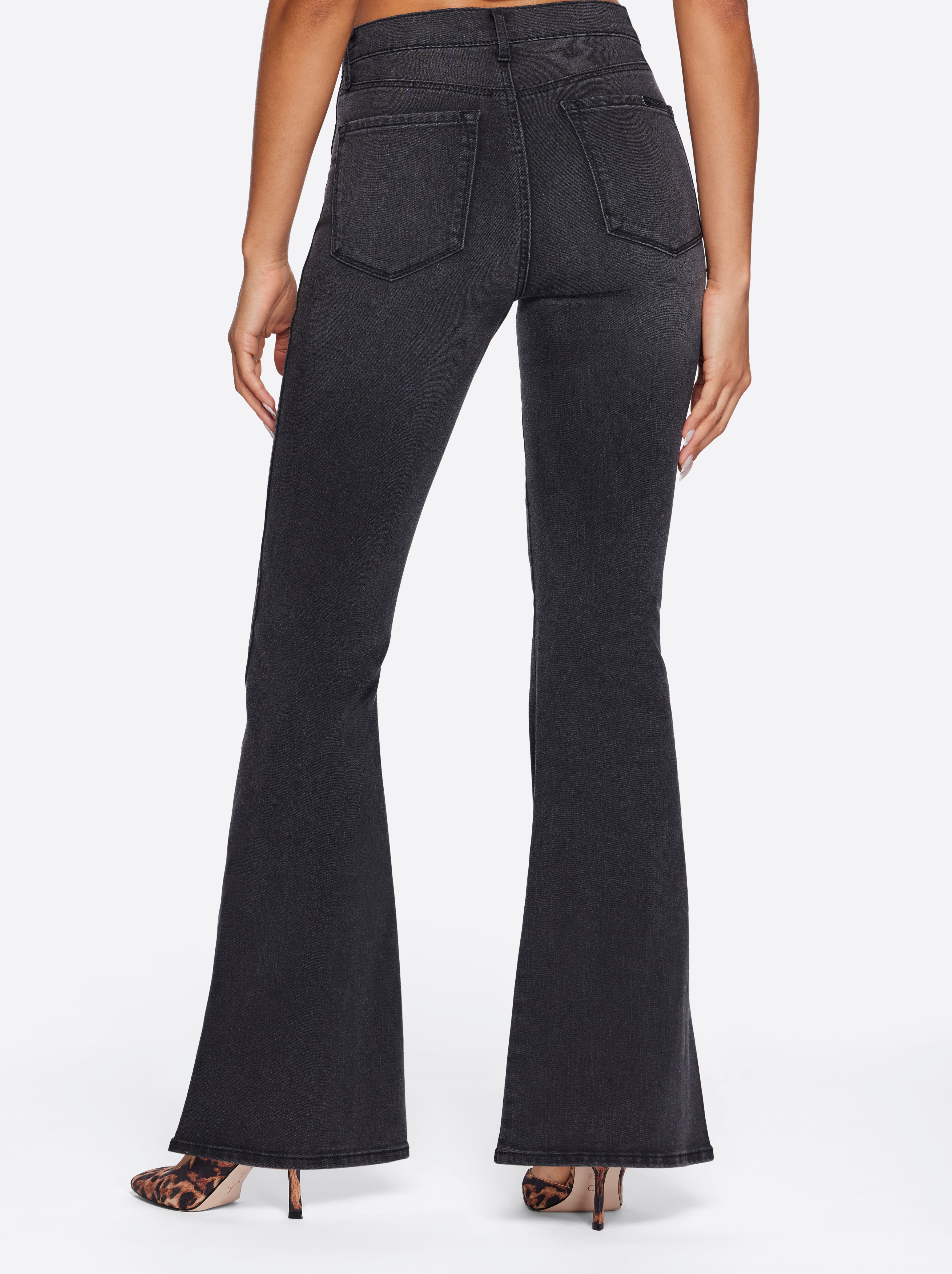 Jessica Simpson Women Charmed Flare in Improv
