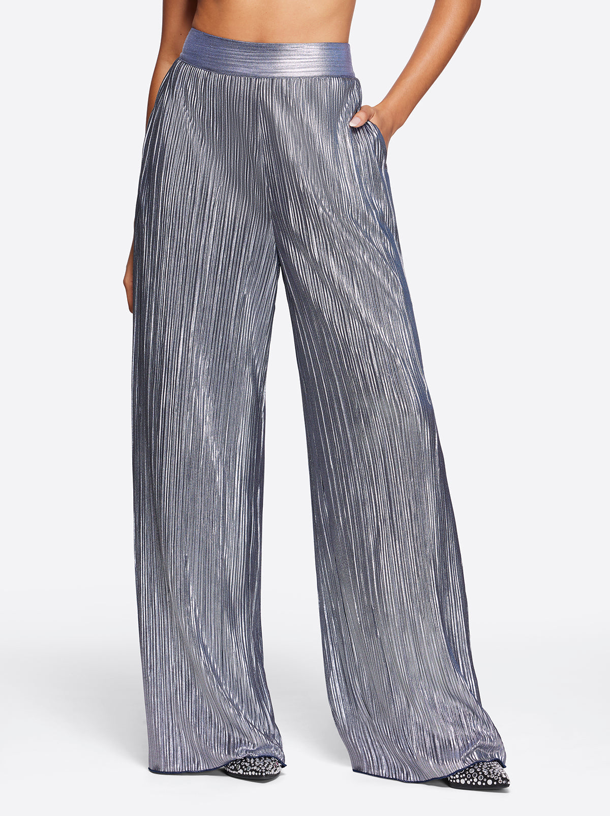Jessica Simpson Women Adaeze Wide Leg Pant in Peacoat