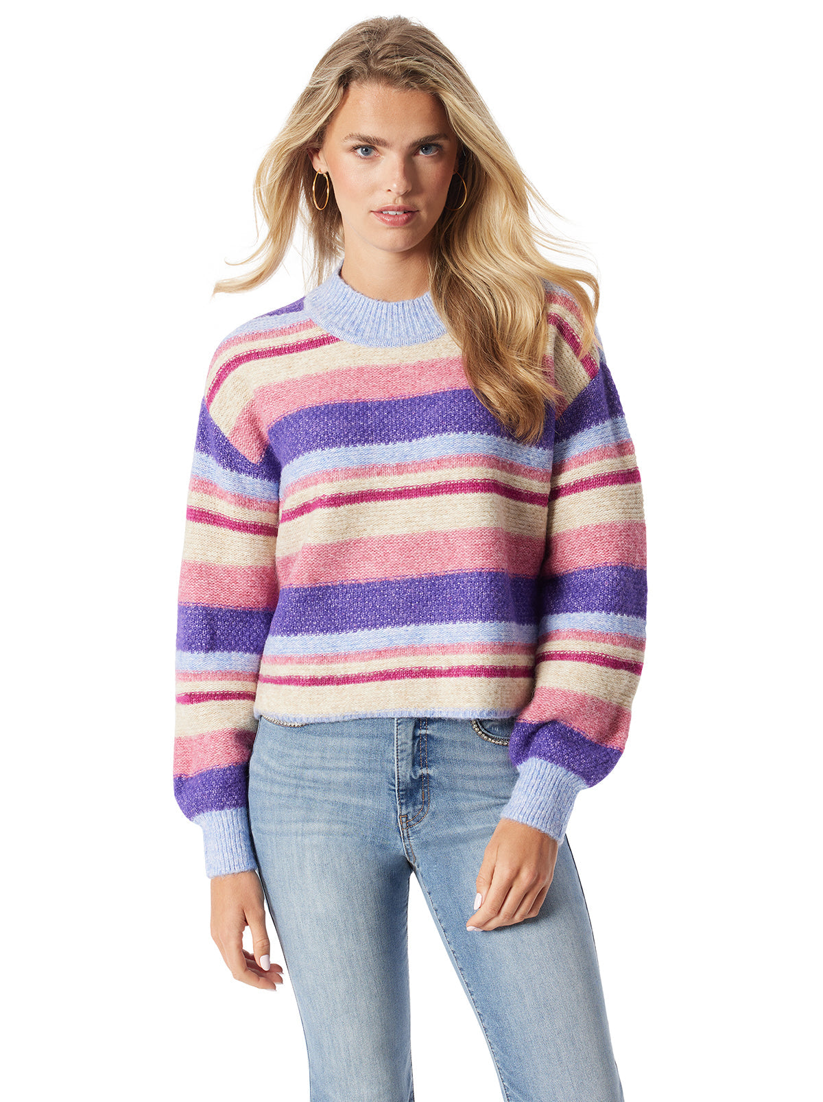 Jessica Simpson Women Portia Sweater in Baby Lavender