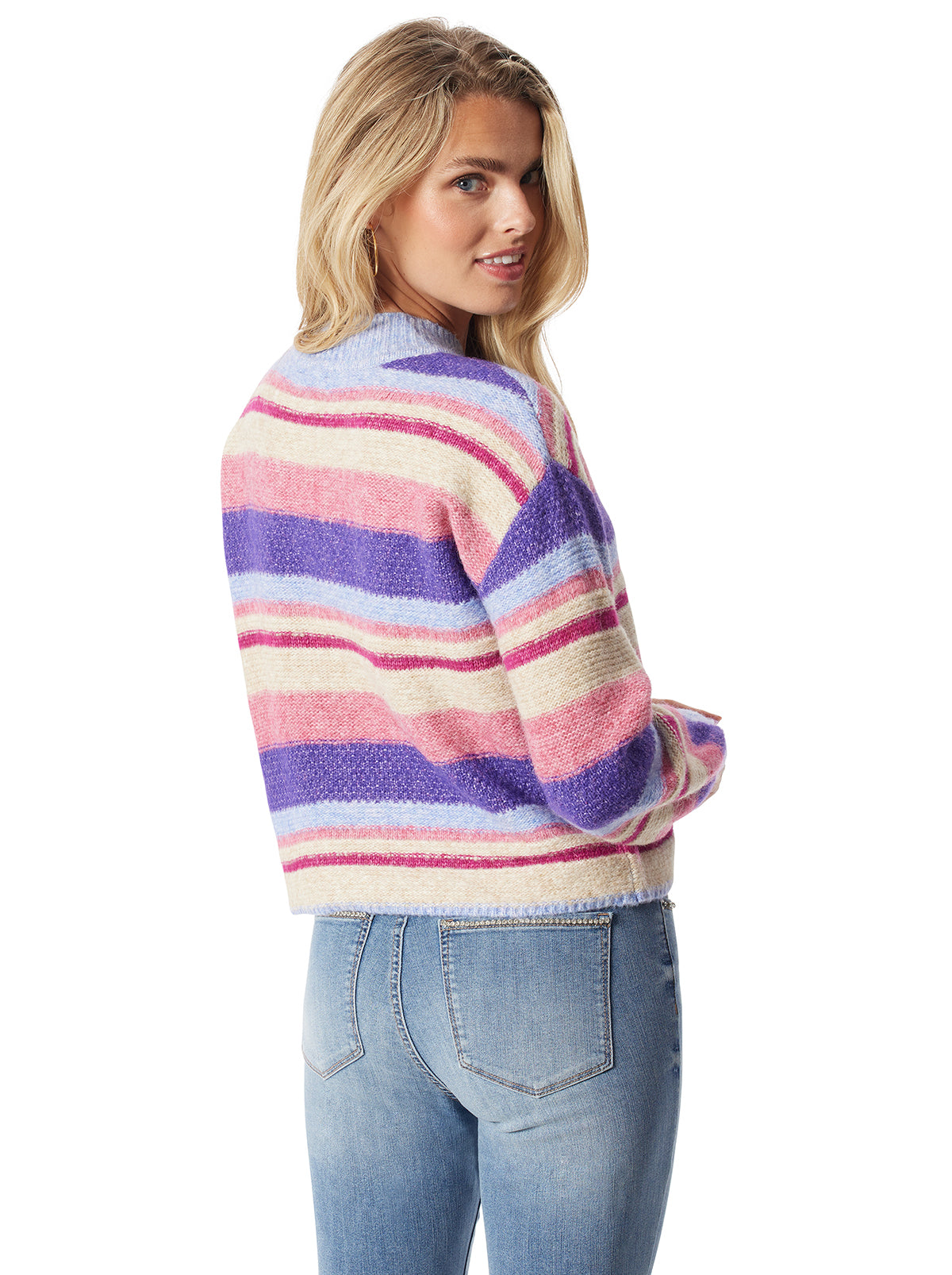 Jessica Simpson Women Portia Sweater in Baby Lavender