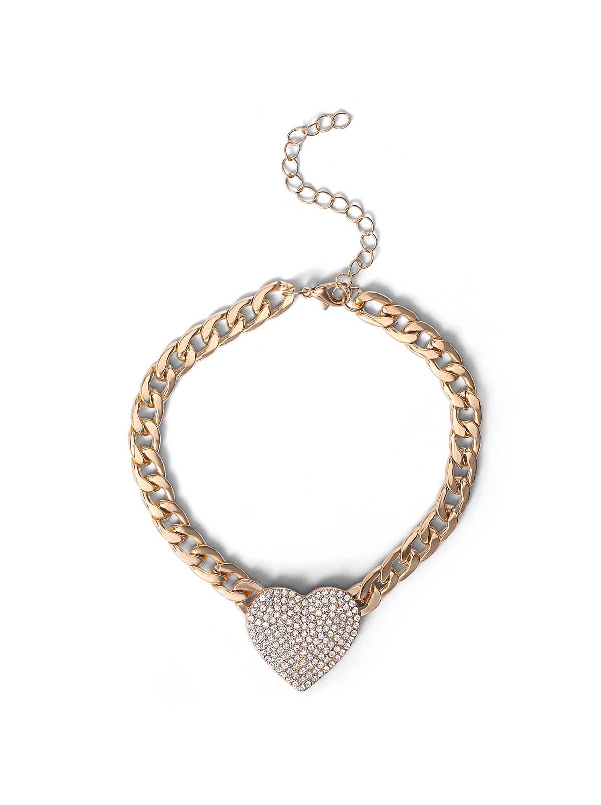 Jessica Simpson Accessories Crystal Heart Bracelet