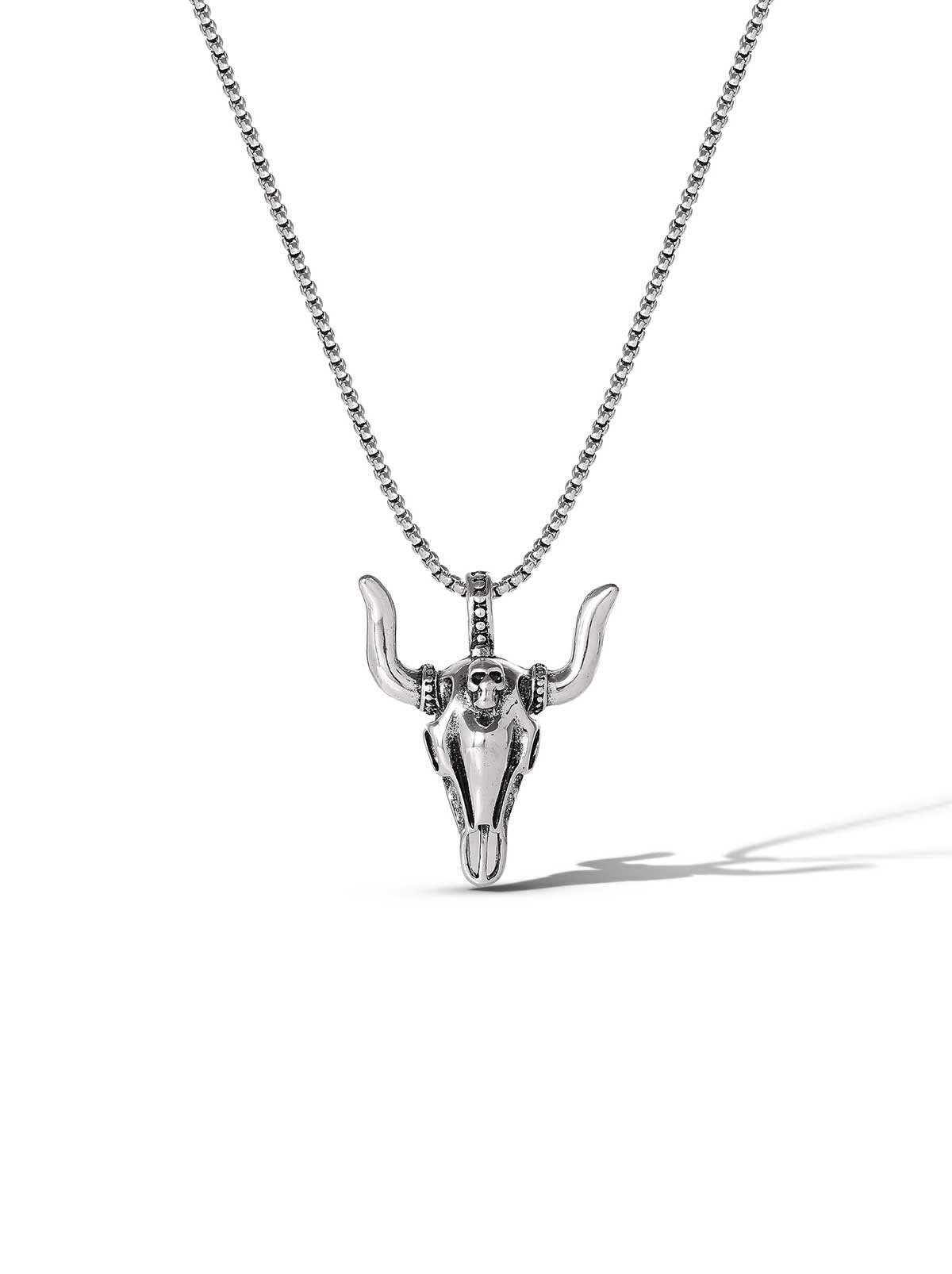 Jessica Simpson Accessories Bull Pendant Necklace