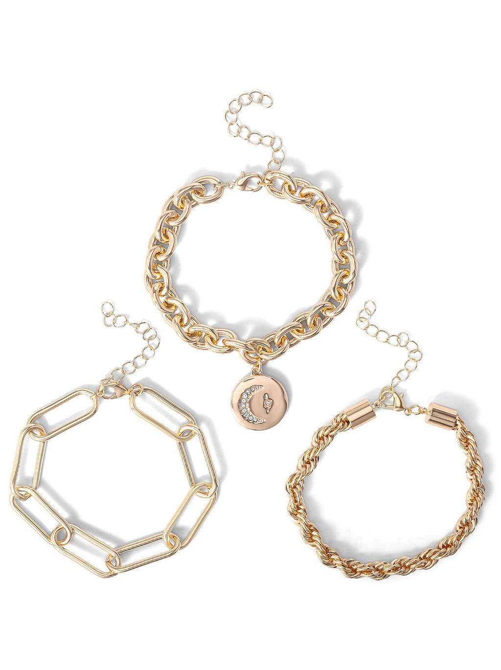 Jessica Simpson Accessories 3-Piece Bracelet Set