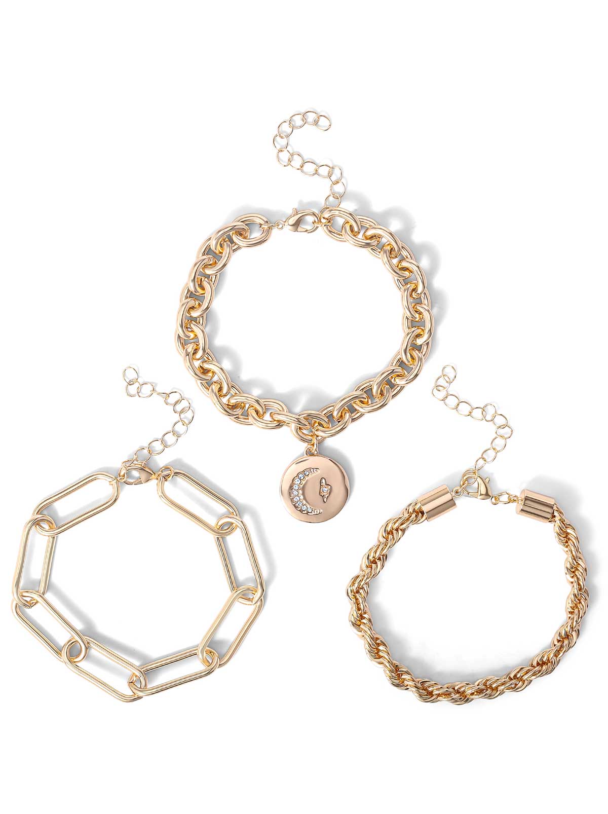 Jessica Simpson Accessories 3-Piece Bracelet Set