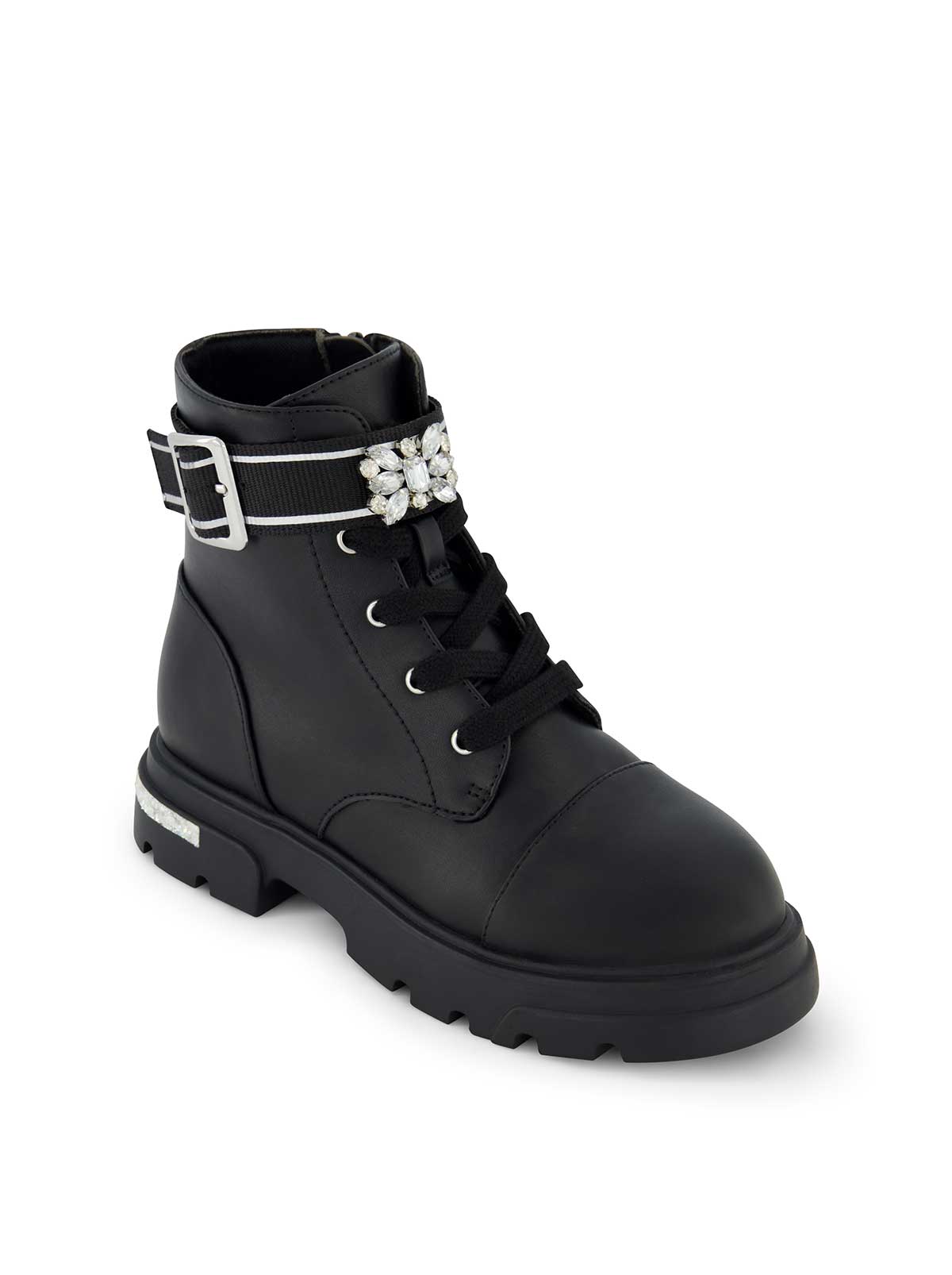Jessica Simpson Women Little Girls' Rosa Brooch Boot in Black