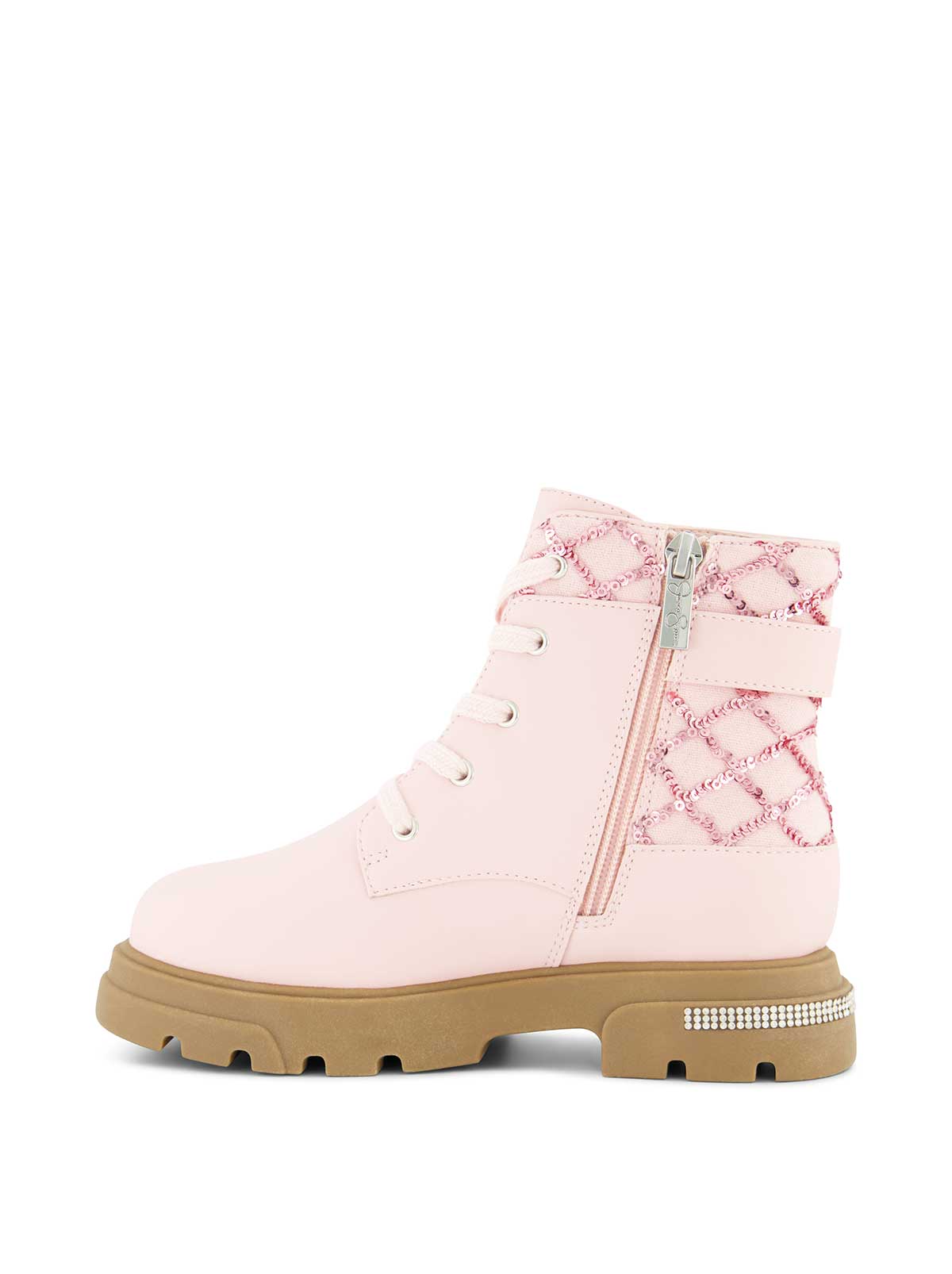 Jessica Simpson Women Little Girls' Rosa Buckle Boot in Blush