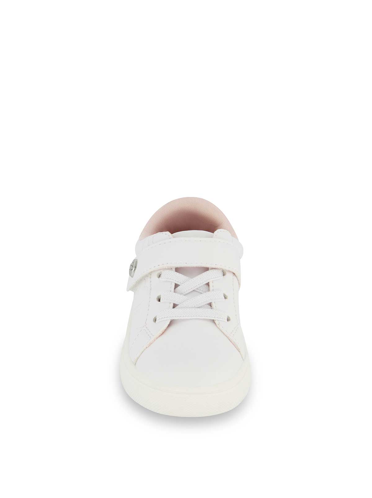 Jessica Simpson Women Toddler Gina Love Low Sneaker in White