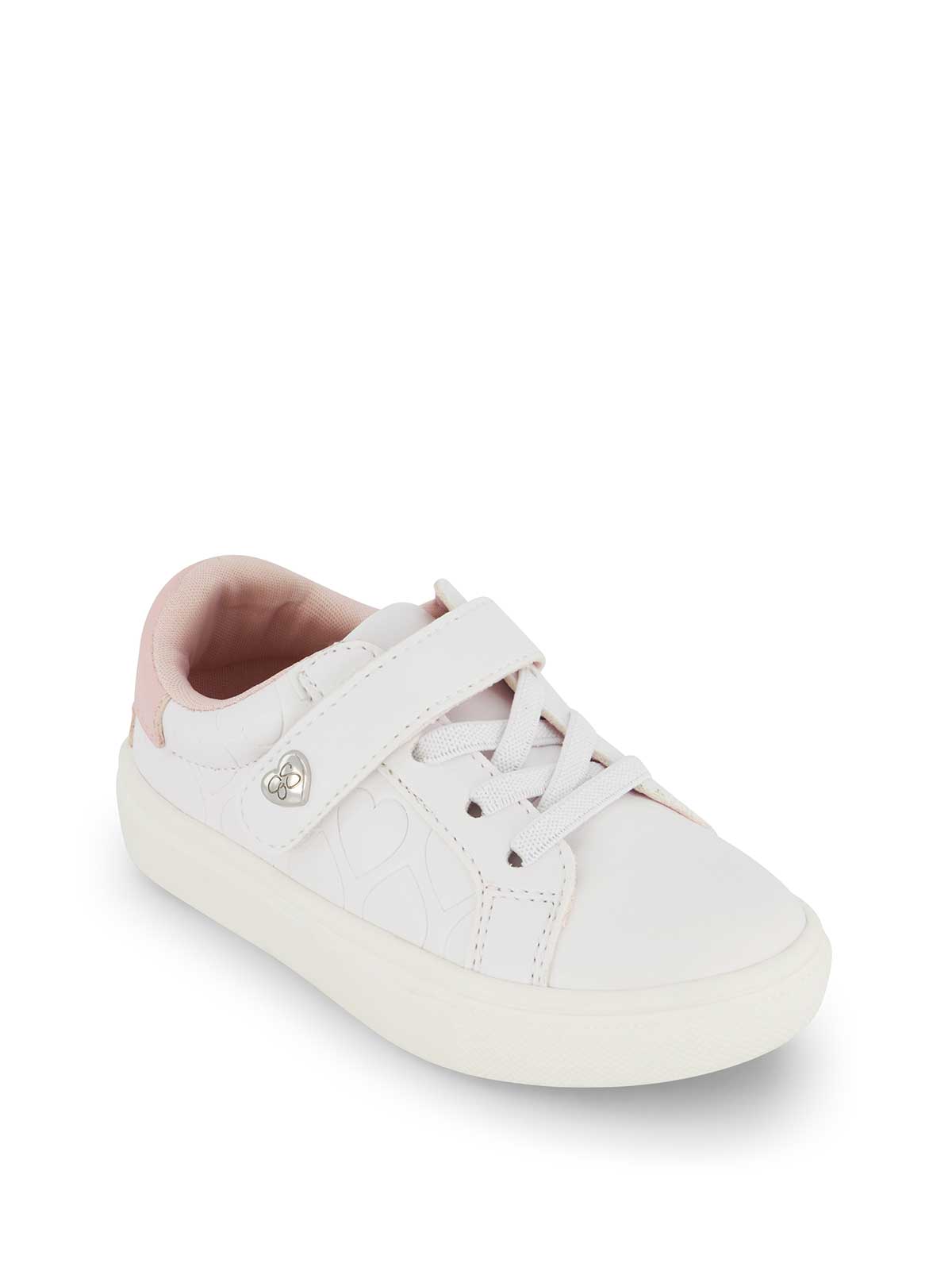 Jessica Simpson Women Toddler Gina Love Low Sneaker in White
