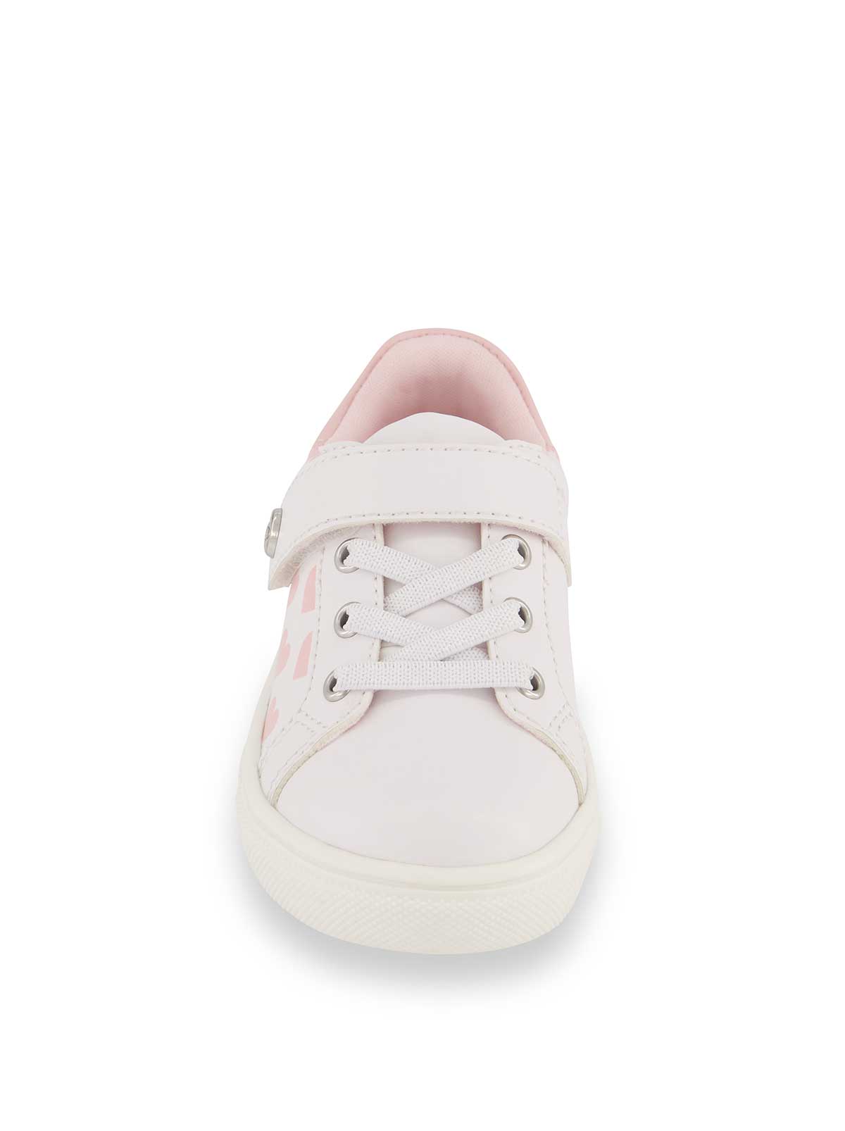 Jessica Simpson Women Toddler Gina Love Low Sneaker in White