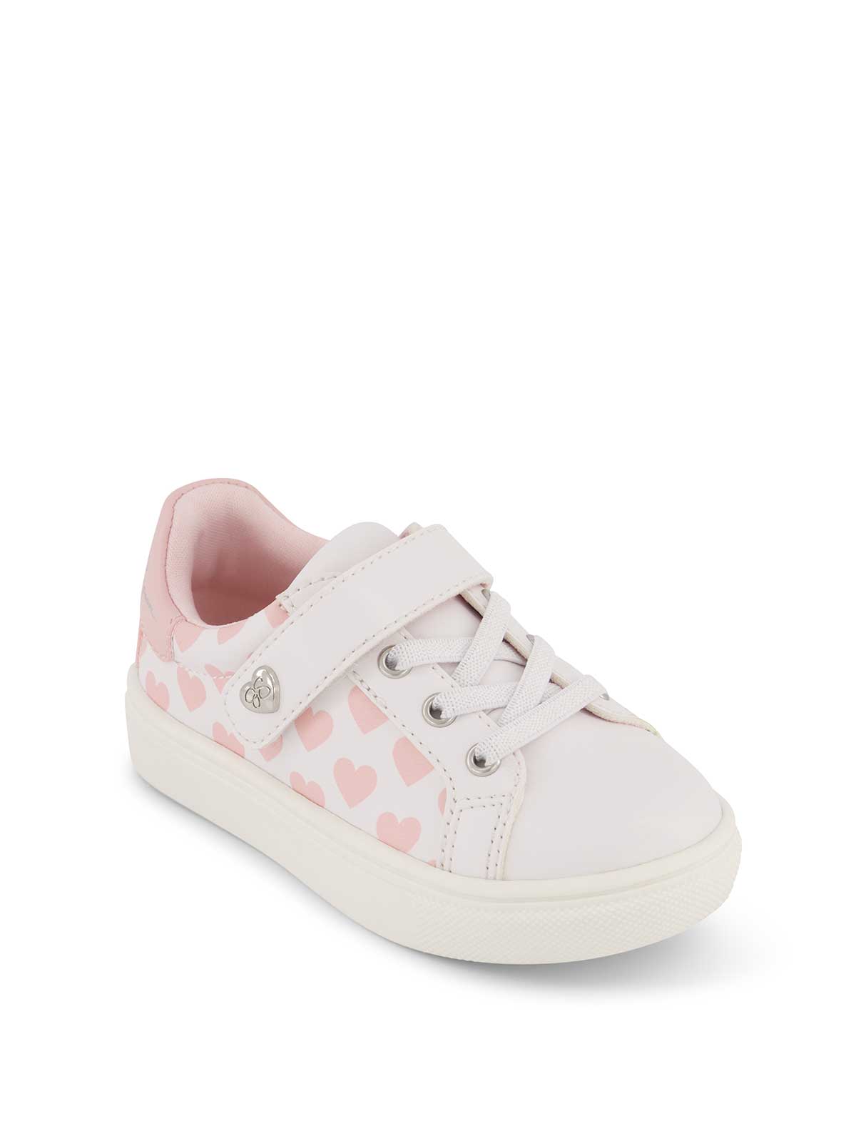 Jessica Simpson Women Toddler Gina Love Low Sneaker in White