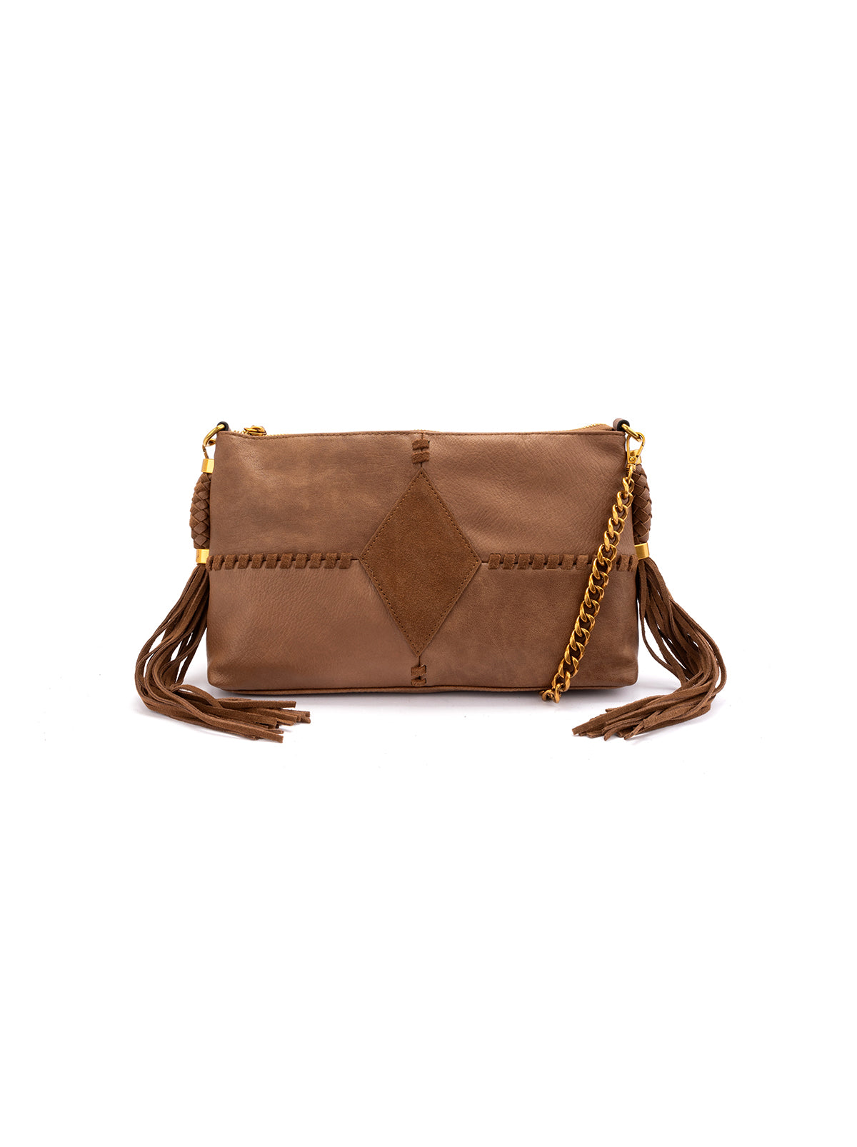 Jessica Simpson Accessories Darlene Crossbody in Almond Brown