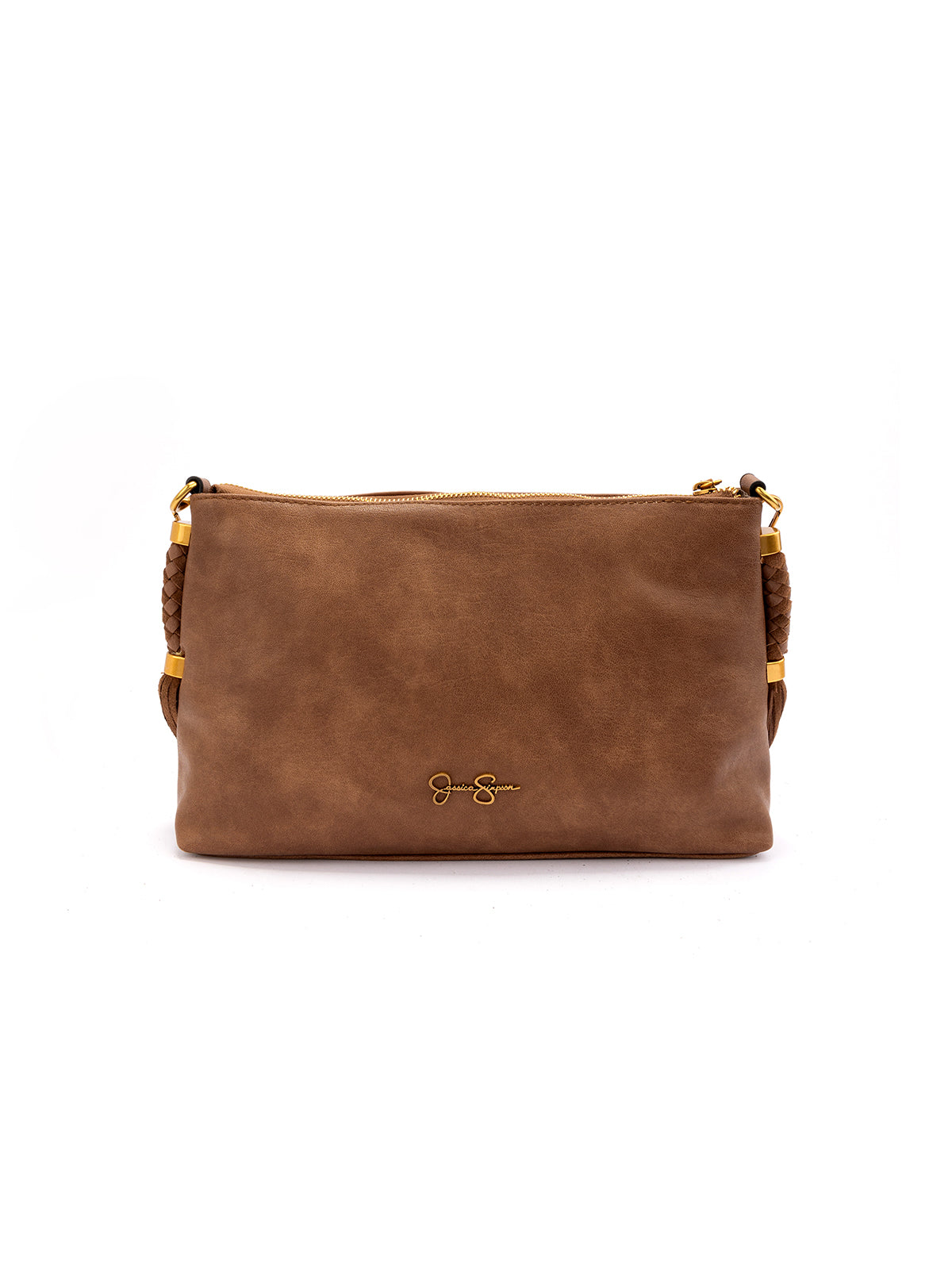 Jessica Simpson Accessories Darlene Crossbody in Almond Brown