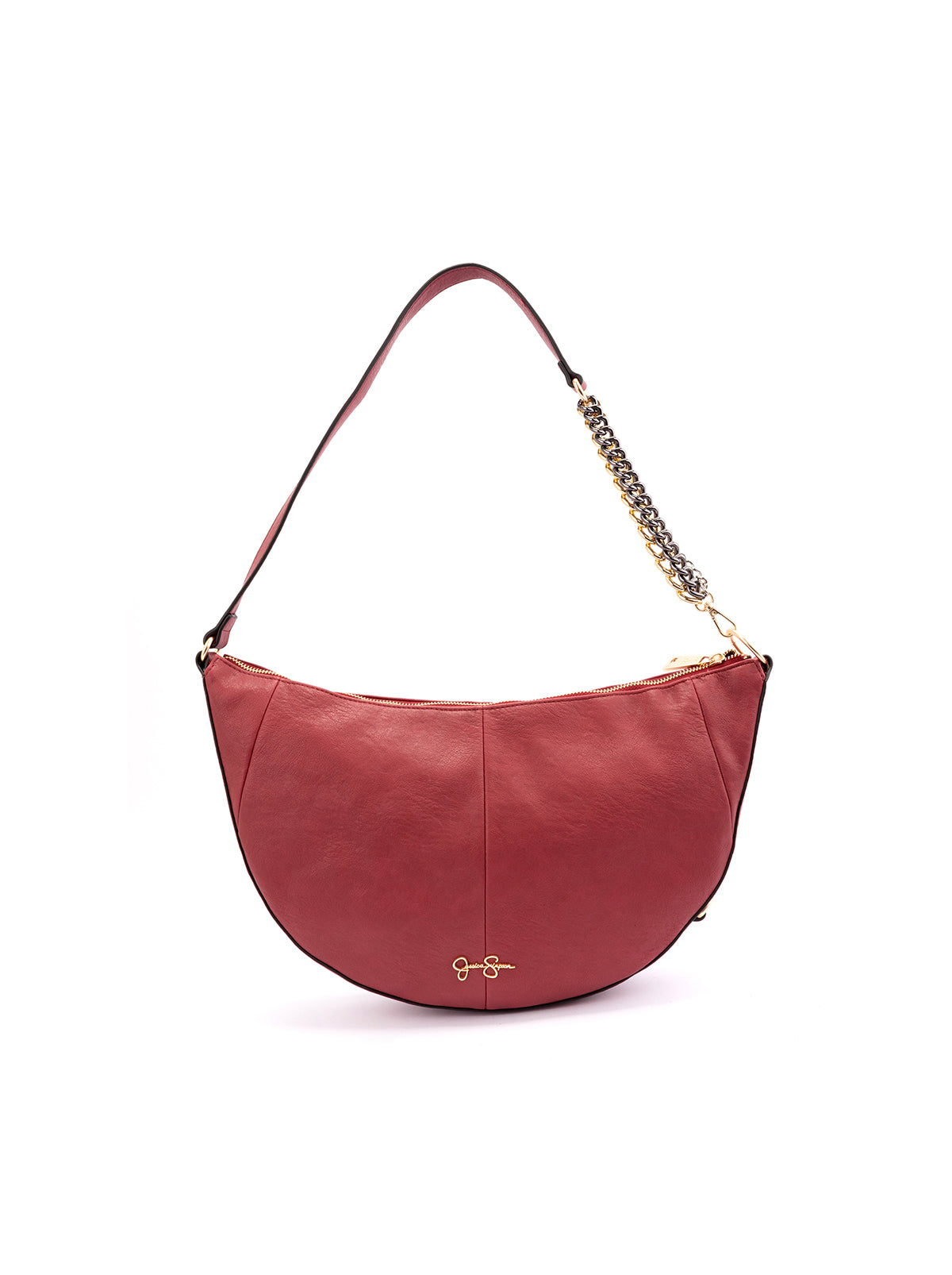 Jessica Simpson Accessories Tabitha Convertible Sling in Cranberry Juice