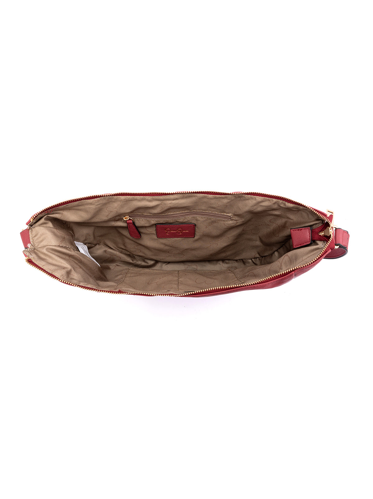 Jessica Simpson Accessories Tabitha Convertible Sling in Cranberry Juice