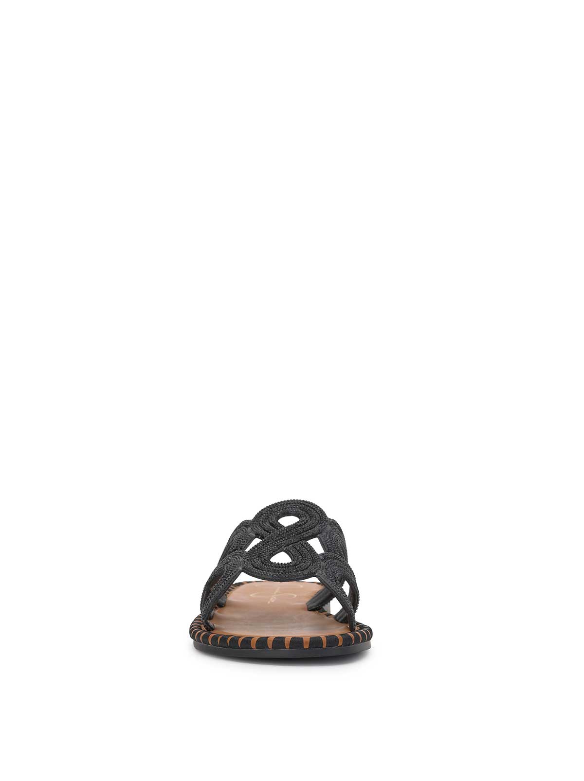 Jessica Simpson Women Bria Flat Sandal in Black
