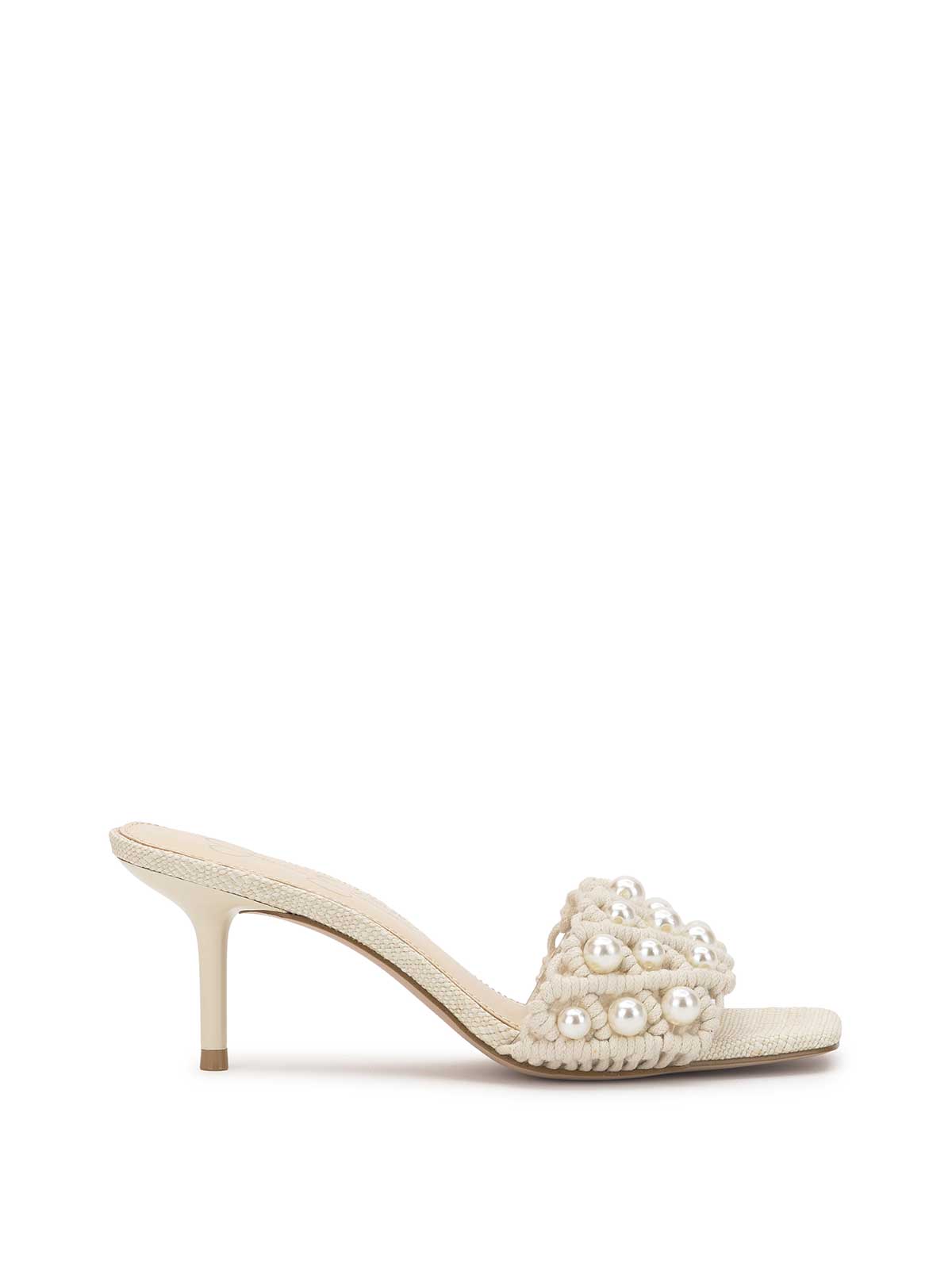 Jessica Simpson Women Cameleah Heeled Sandal in Cream