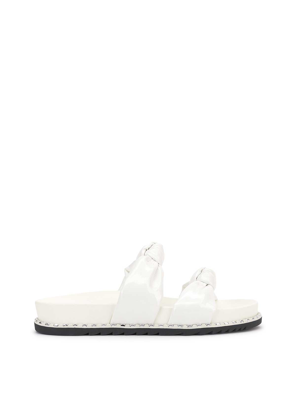 Jessica Simpson Women Caralyna Flat Sandal in White
