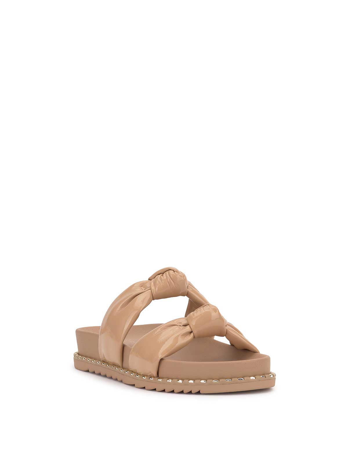 Jessica Simpson Women Caralyna Flat Sandal in Praline