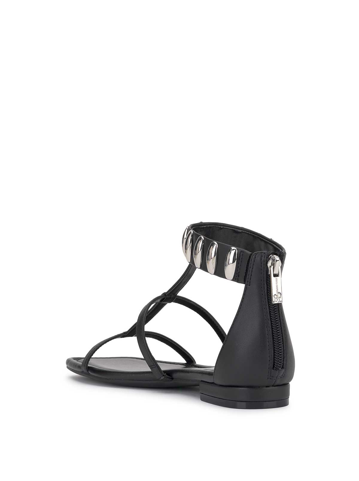 Jessica Simpson Women Elusta Flat Sandal in Black