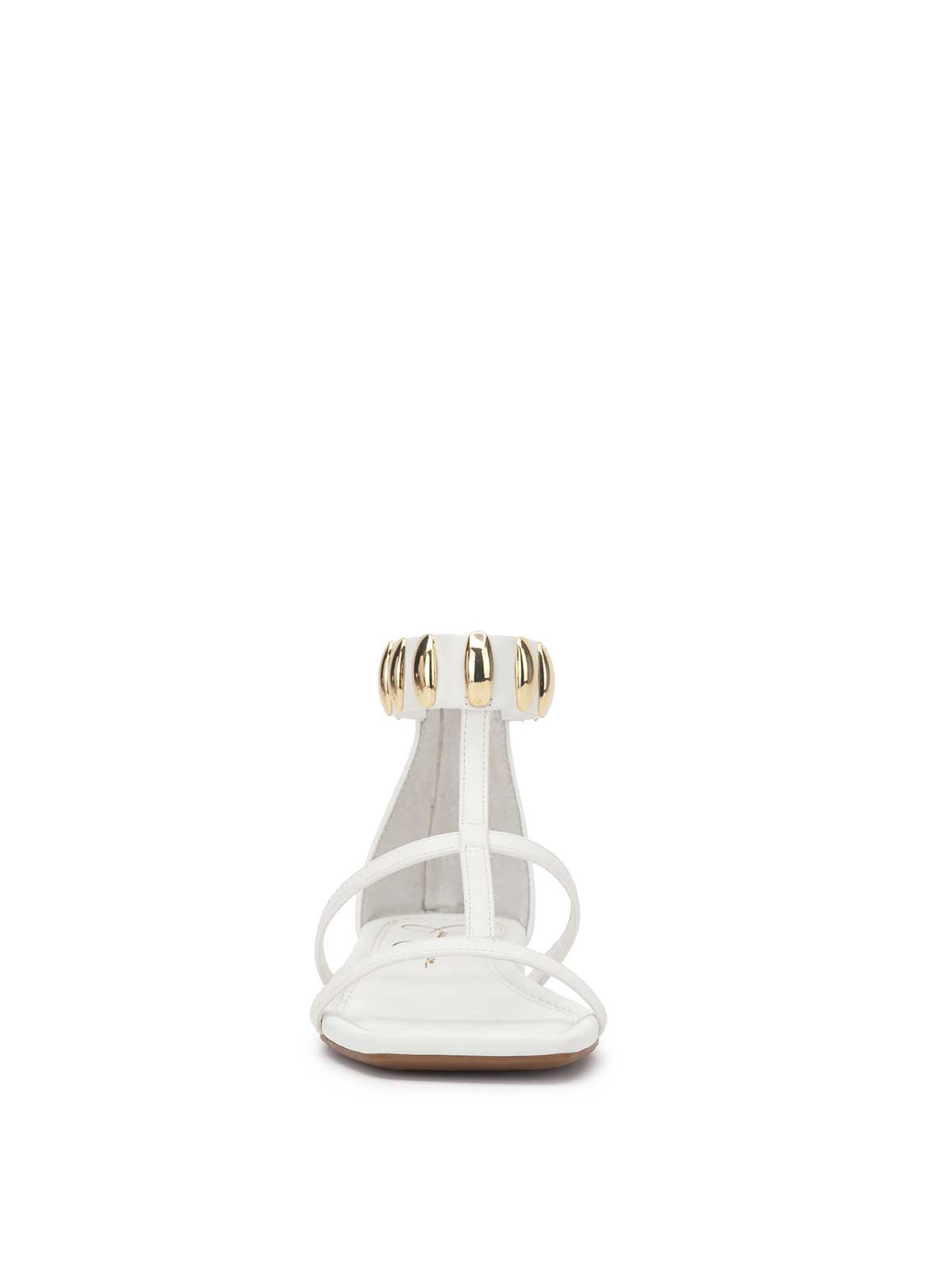 Jessica Simpson Women Elusta Flat Sandal in Bright White