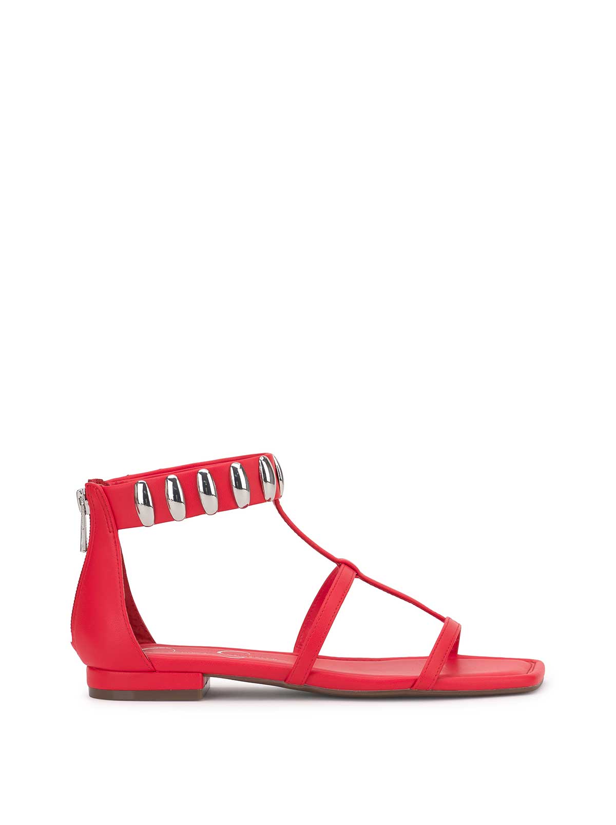 Jessica Simpson Women Elusta Flat Sandal in Poppy