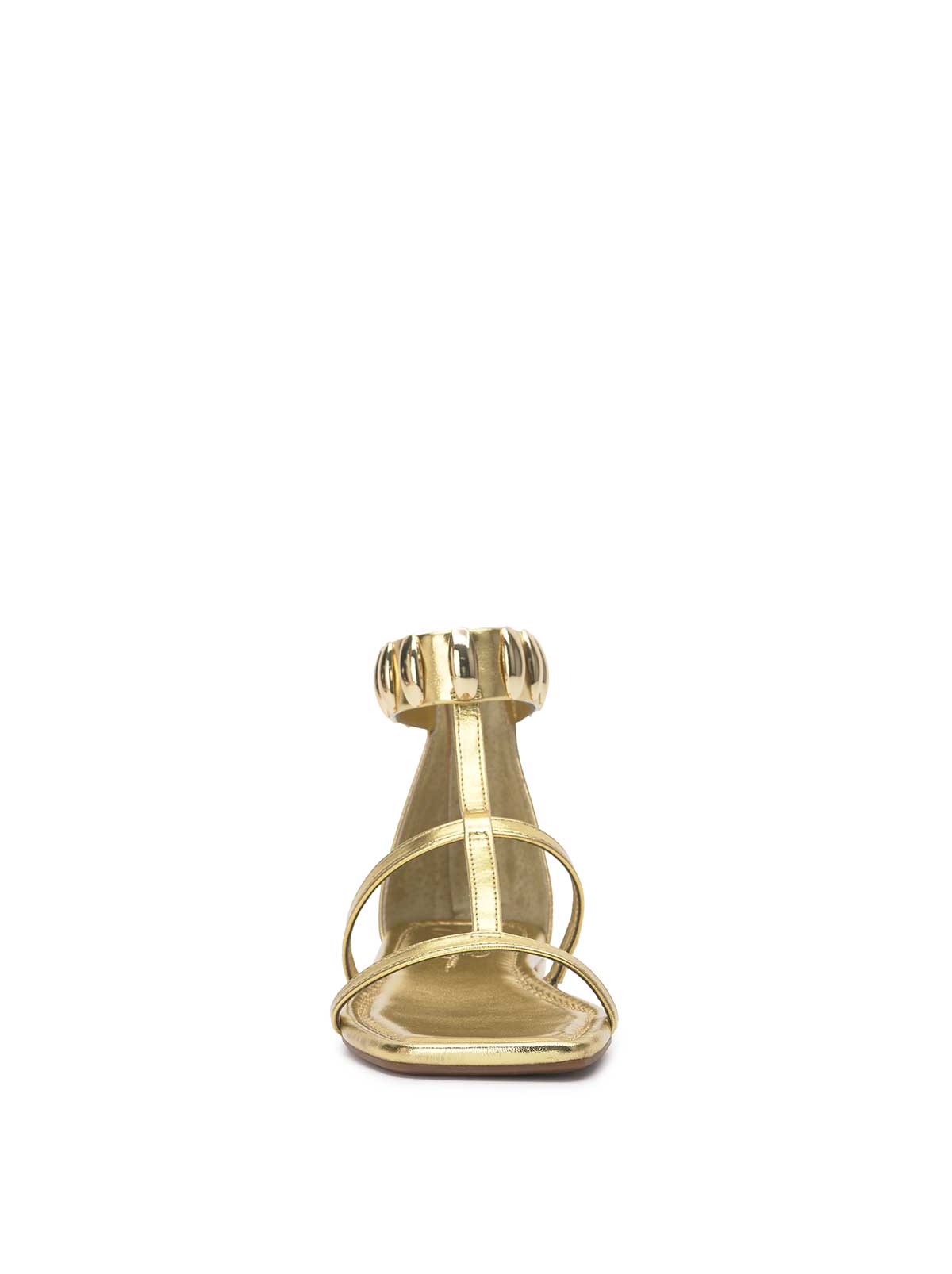 Jessica Simpson Women Elusta Flat Sandal in Gold