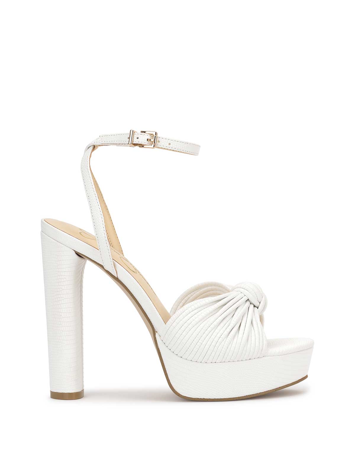 Jessica Simpson Women Immie Platform Sandal in White