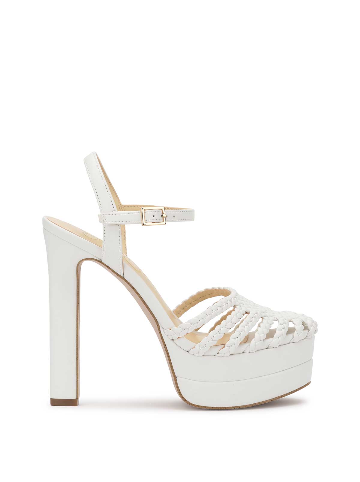 Jessica Simpson Women Inaia Platform Sandal in Bright White